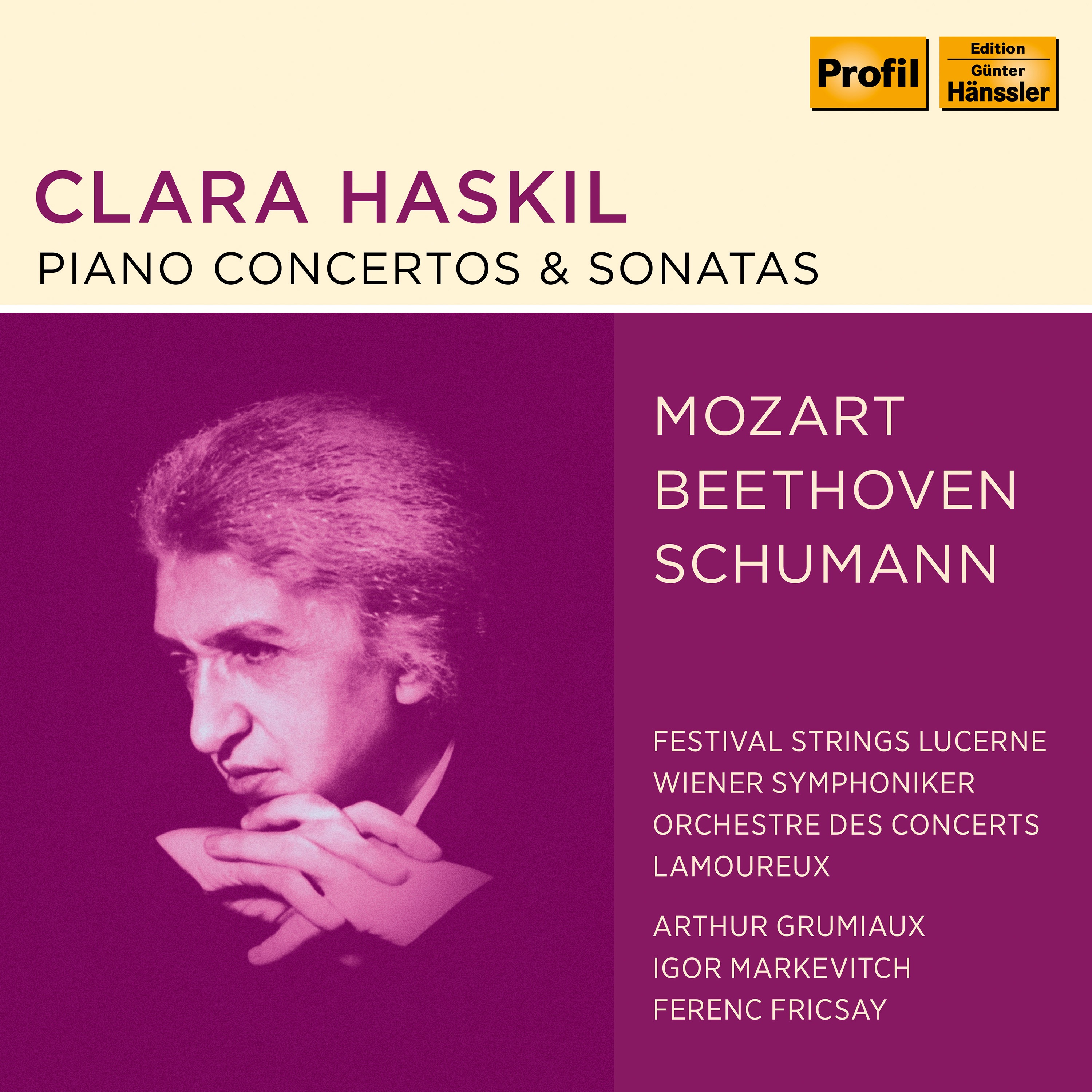 Mozart, Beethoven & Schumann: Piano Concertos & Sonatas album cover