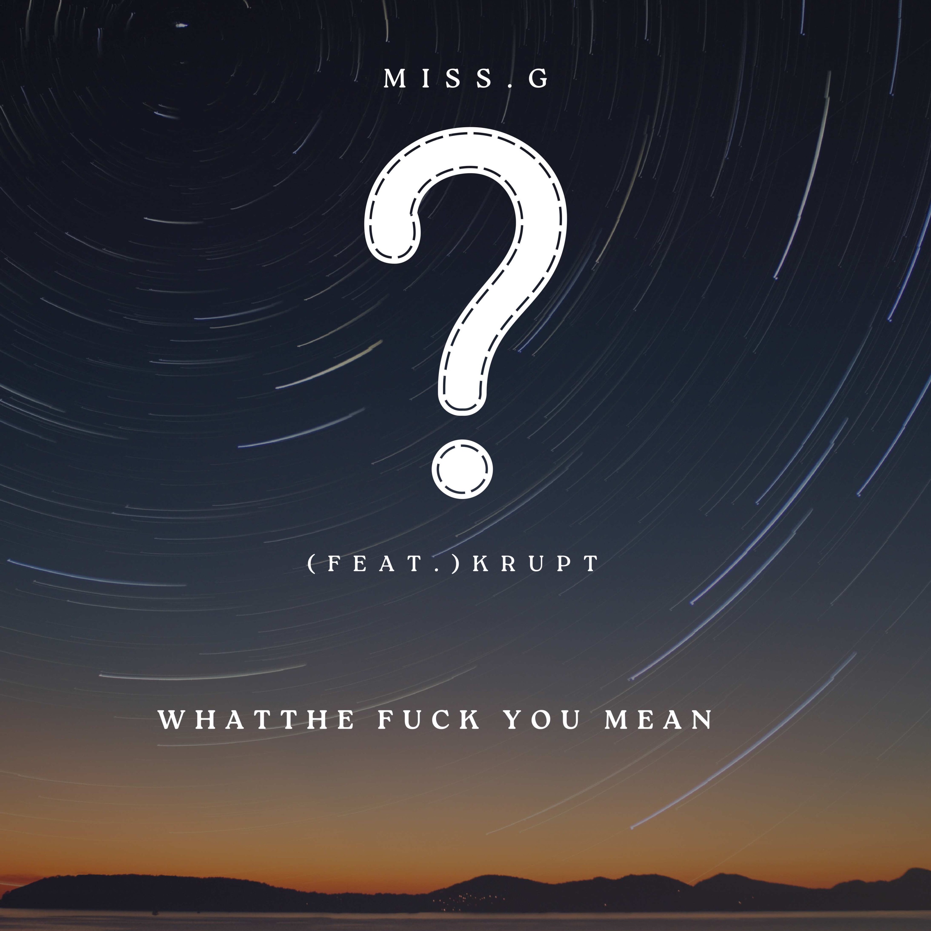 WHAT the F**K YOU MEAN (feat. KURUPT) - Single album cover