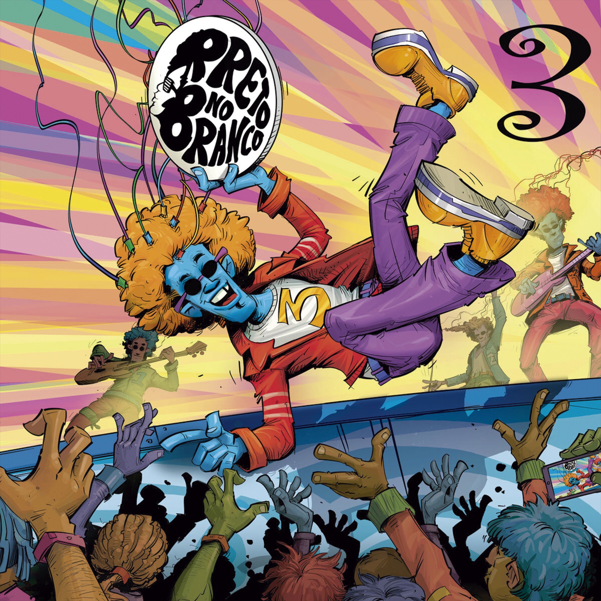 Preto no Branco 3 (Ao Vivo) album cover