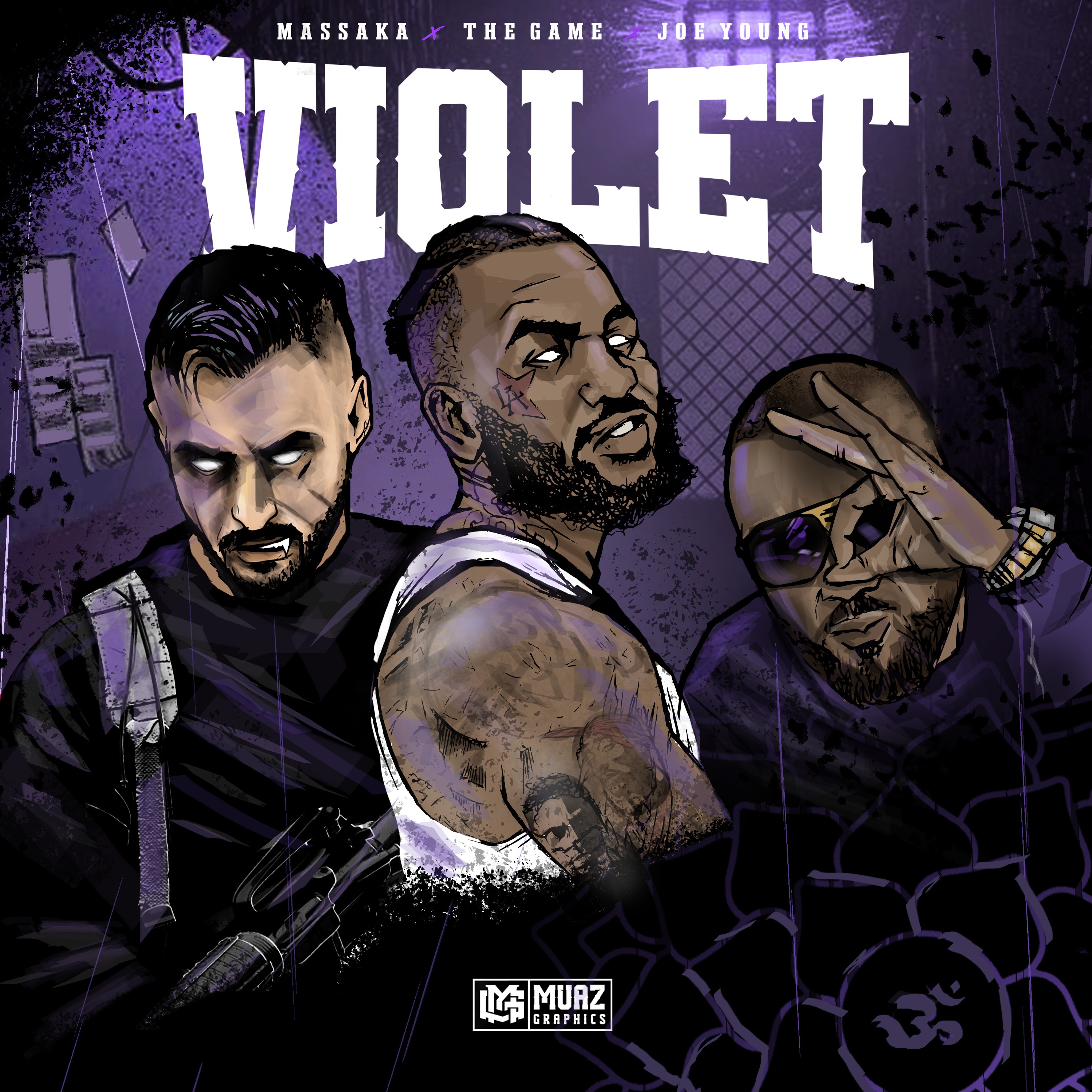 Violet (feat. The Game) - Single album cover