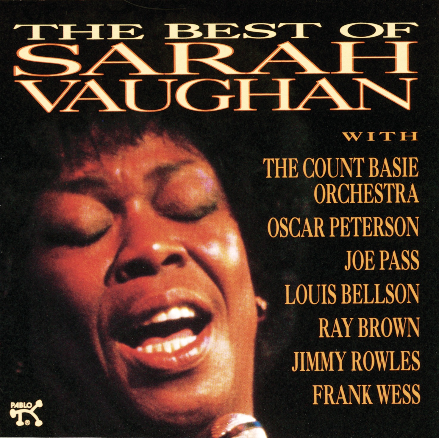 The Best Of Sarah Vaughan (Remastered 1990) album cover