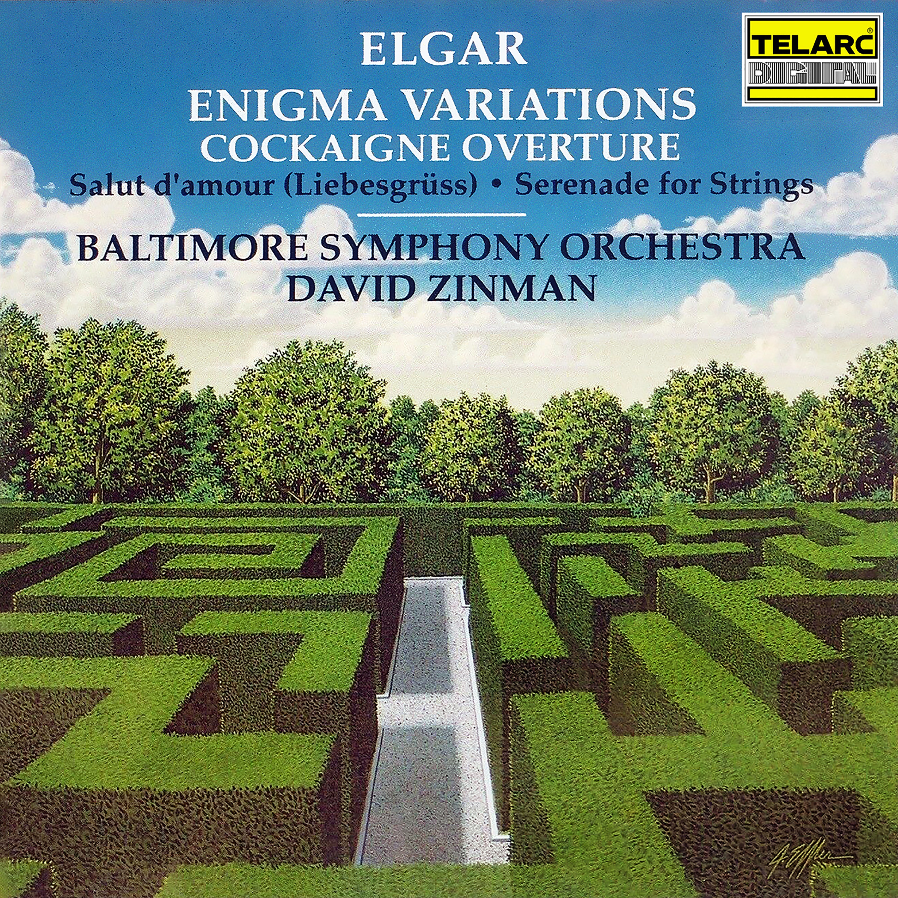 Elgar: Enigma Variations, Op. 40 & Cockaigne Overture, Op. 36 album cover