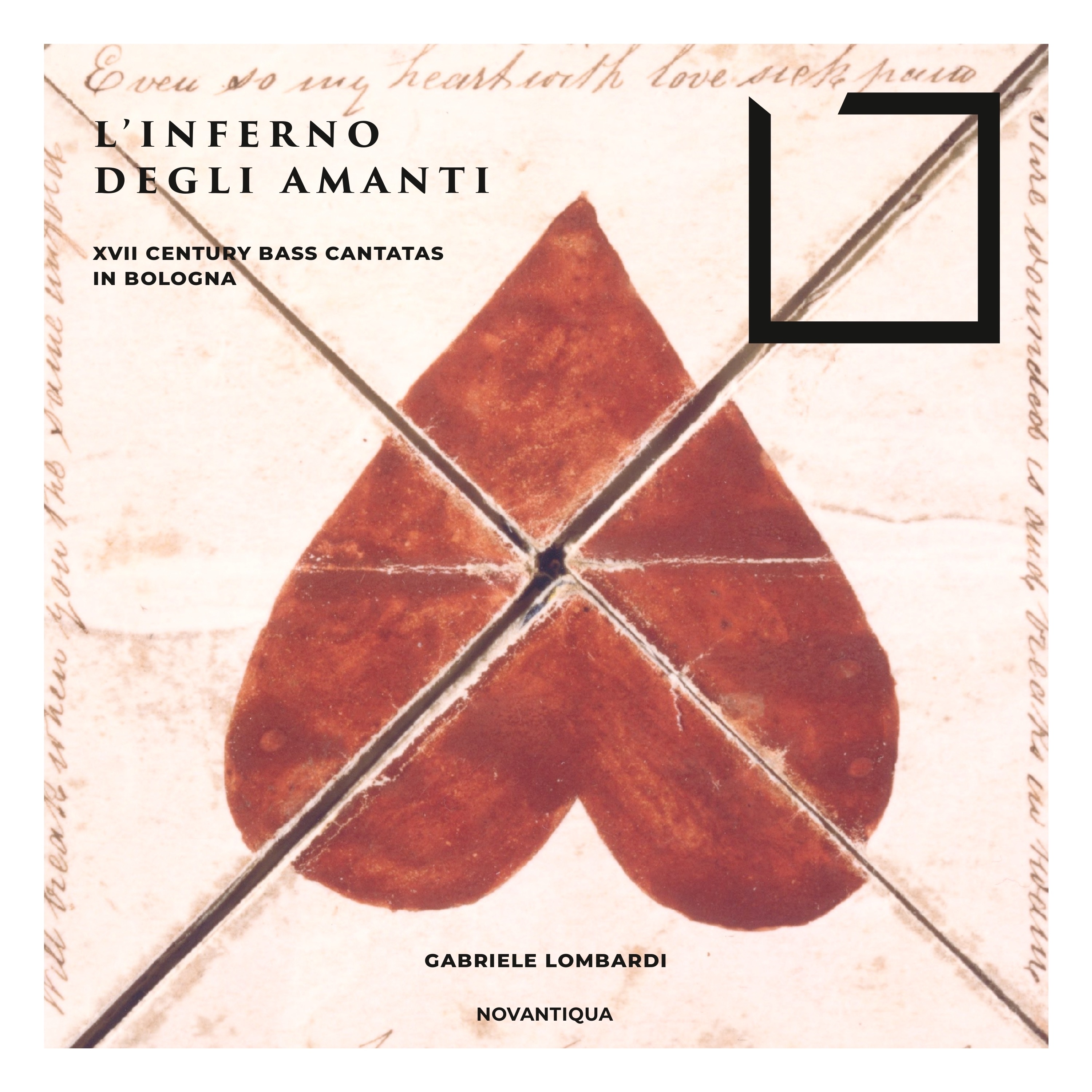 L'inferno degli amanti (17th Century Bass Cantatas in Bologna) album cover