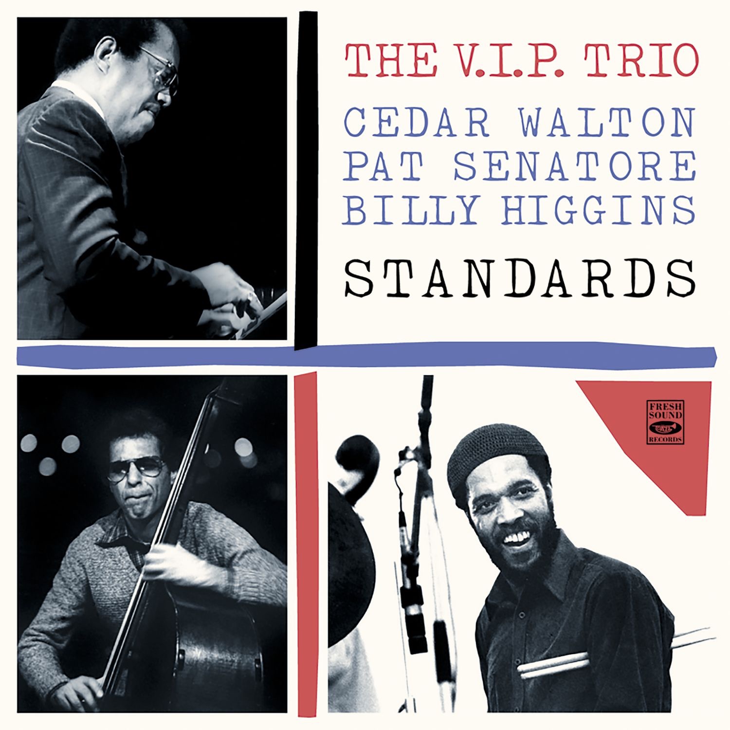 The V.I.P. Trio. Standards album cover