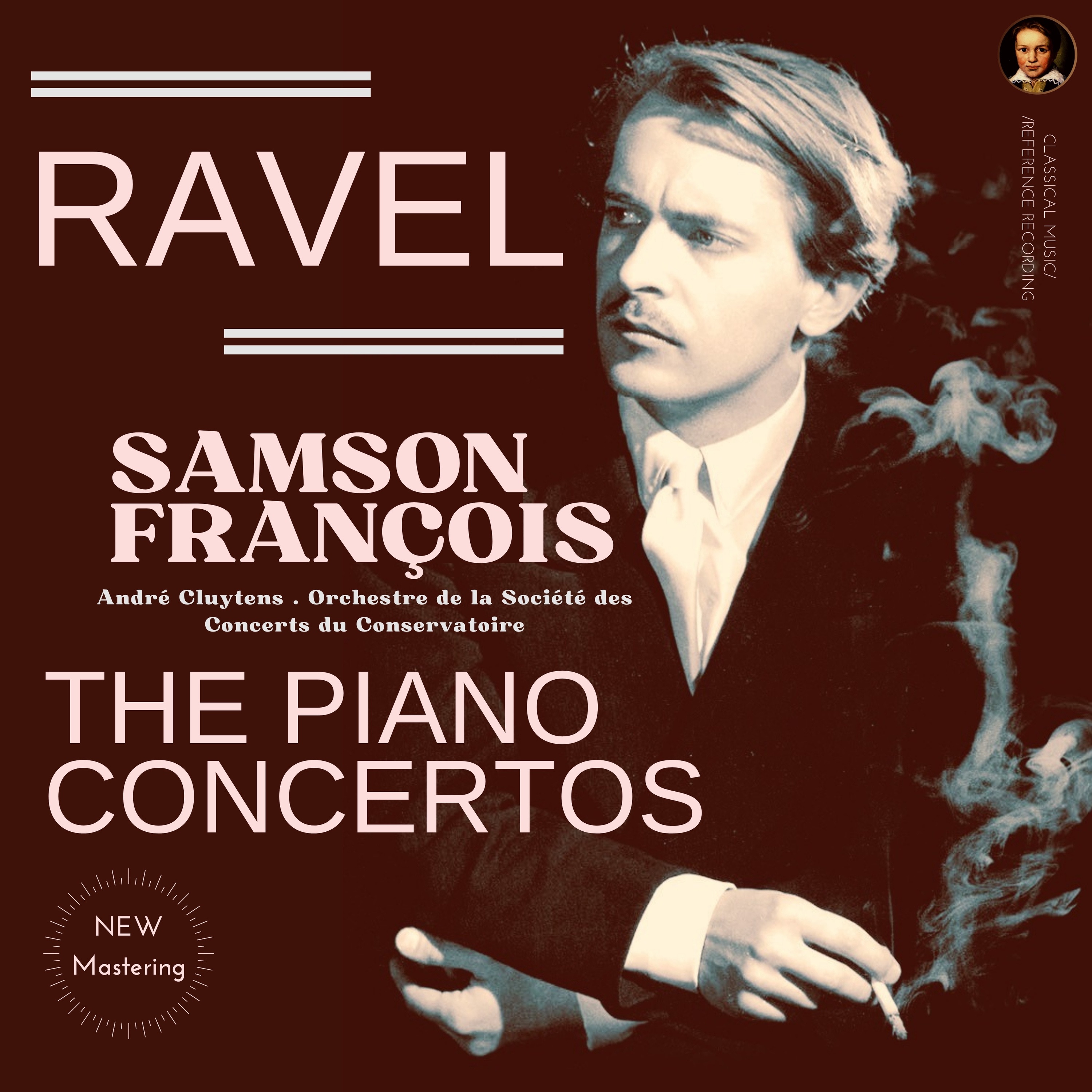 Ravel: The Piano Concertos by Samson François album cover