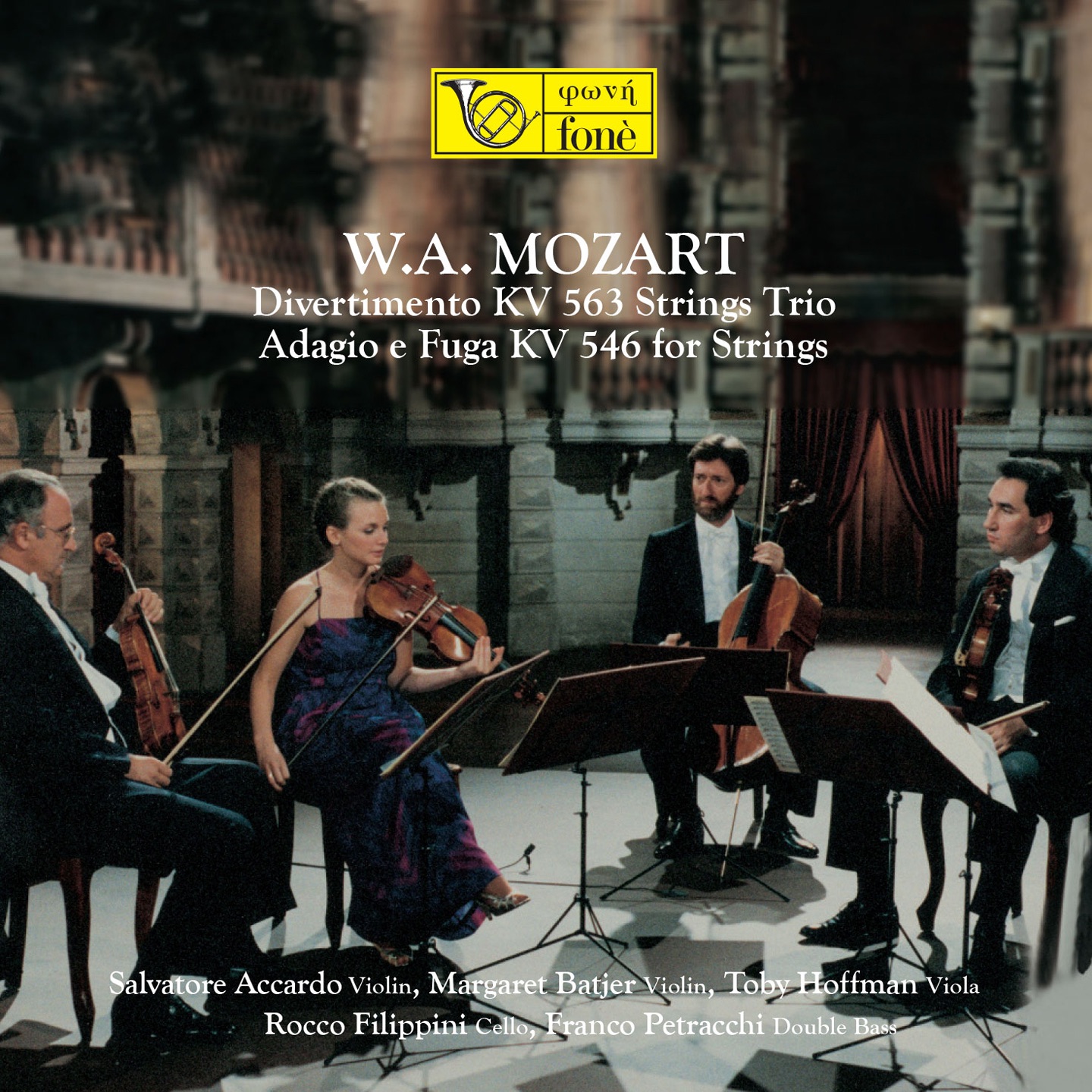 W.A.Mozart Divertimento Kv 563, Adagio E Fuga Kv 546 album cover