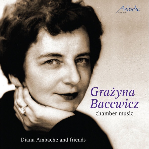 Grazyna Bacewicz: chamber music album cover