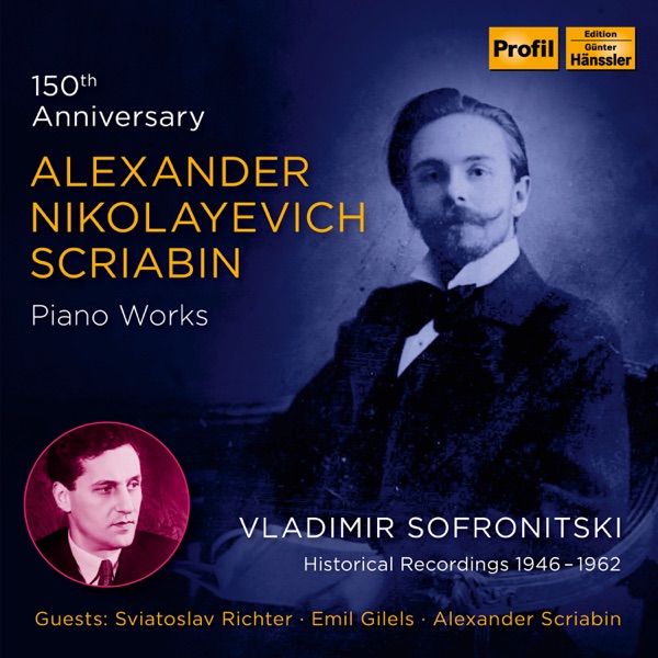 Scriabin: 150th Anniversary – Piano Works album cover