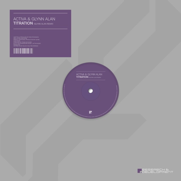 Titration (Glynn Alan Remix) - Single album cover