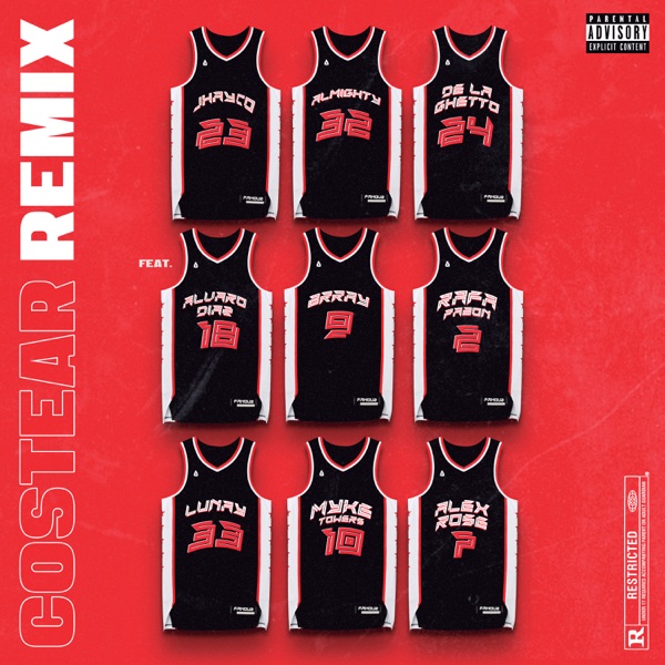 Costear (Equipo Negro Remix) [feat. Álvaro Díaz, Brray, Rafa Pabön, Lunay, Myke Towers & Alex Rose]  album cover