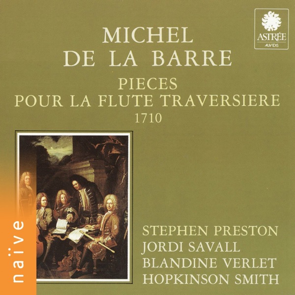 De La Barre: Pièces pour la flute traversière album cover