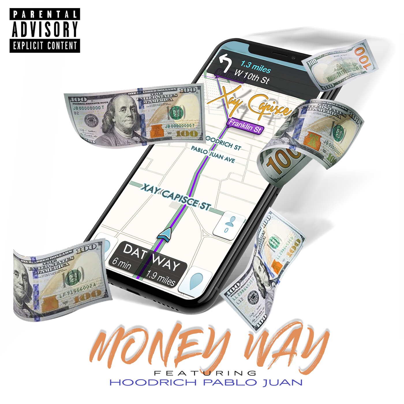 Money Way (feat. HoodRich Pablo Juan) - Single album cover