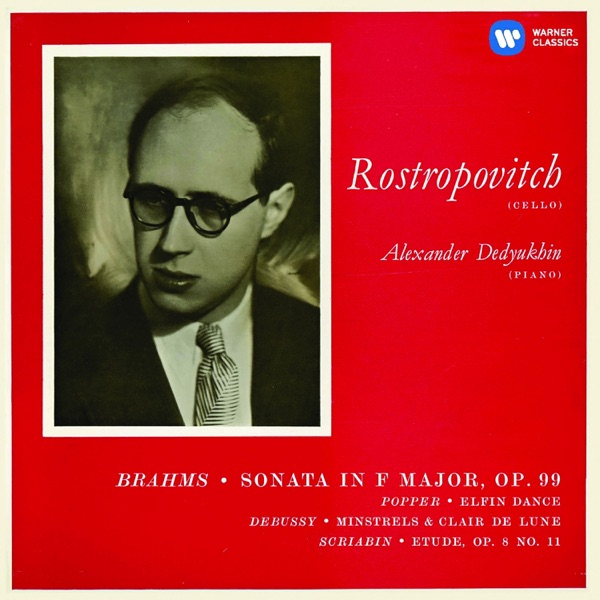 Brahms: Cello Sonata No. 2 & Works by Popper, Debussy & Scriabin album cover