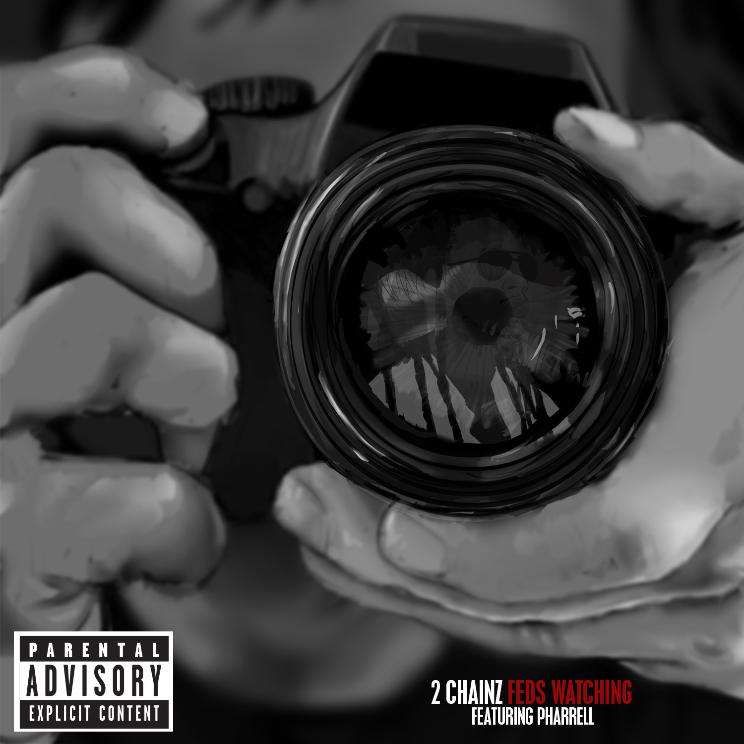 Feds Watching (feat. Pharrell) - Single album cover