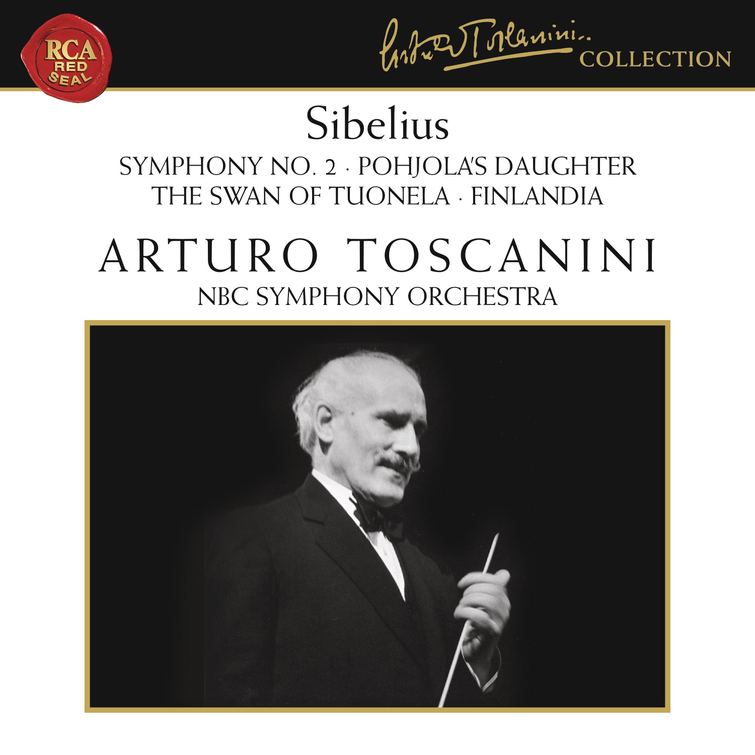 Sibelius: Symphony No. 2 in D Major, Op. 43, Pohjola's Daughter, The Swan of Tuonela & Finlandia album cover