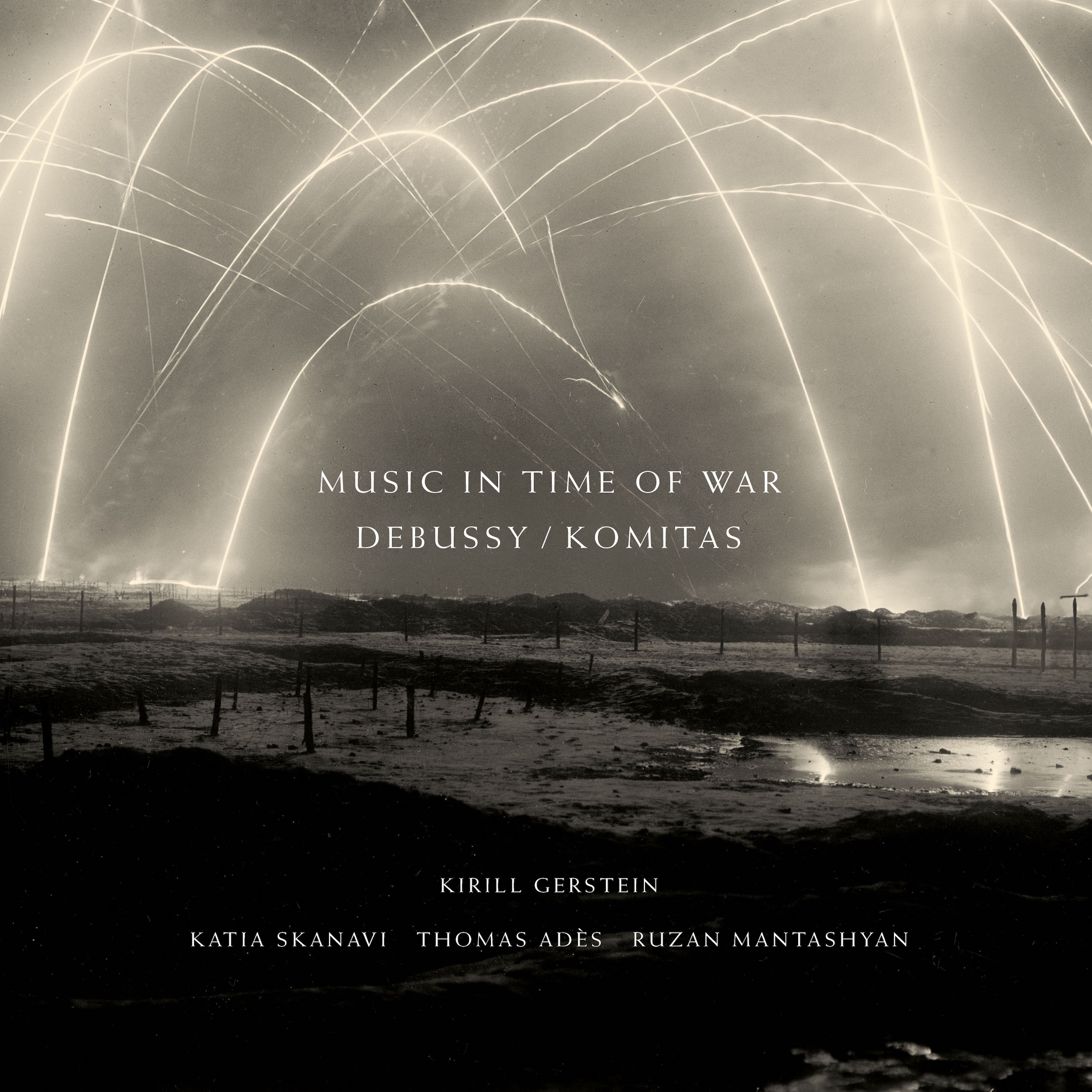 Debussy / Komitas: Music in Time of War album cover