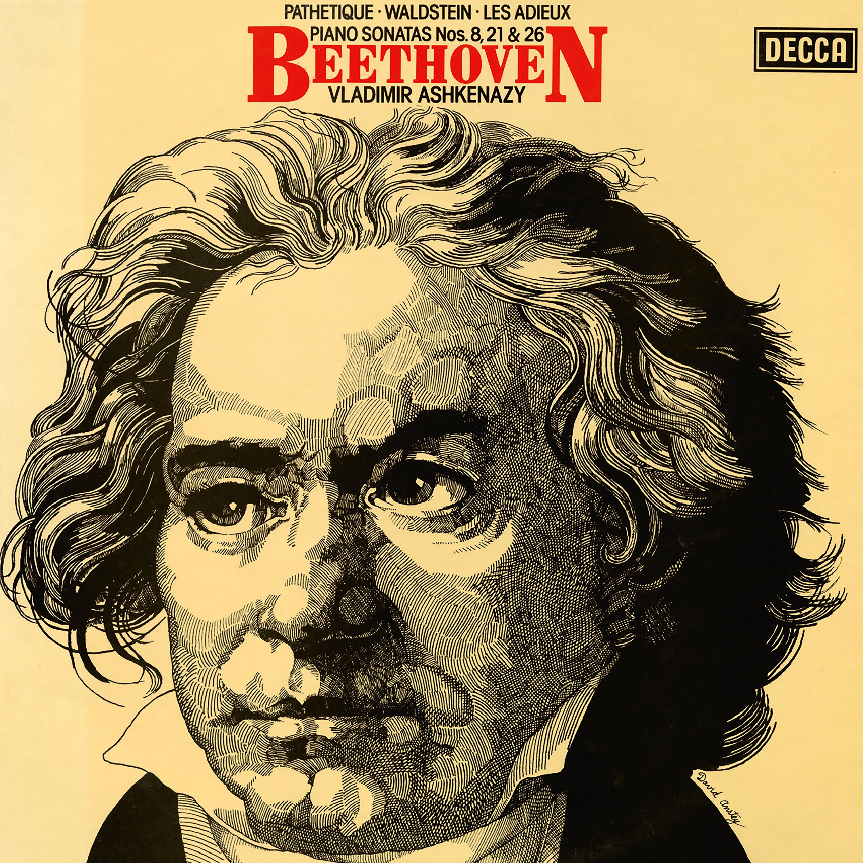 Beethoven: Piano Sonata No. 8, Op. 13 "Pathétique"; No. 21, Op. 53 "Waldstein" & No. 26, Op. 81a "Le album cover