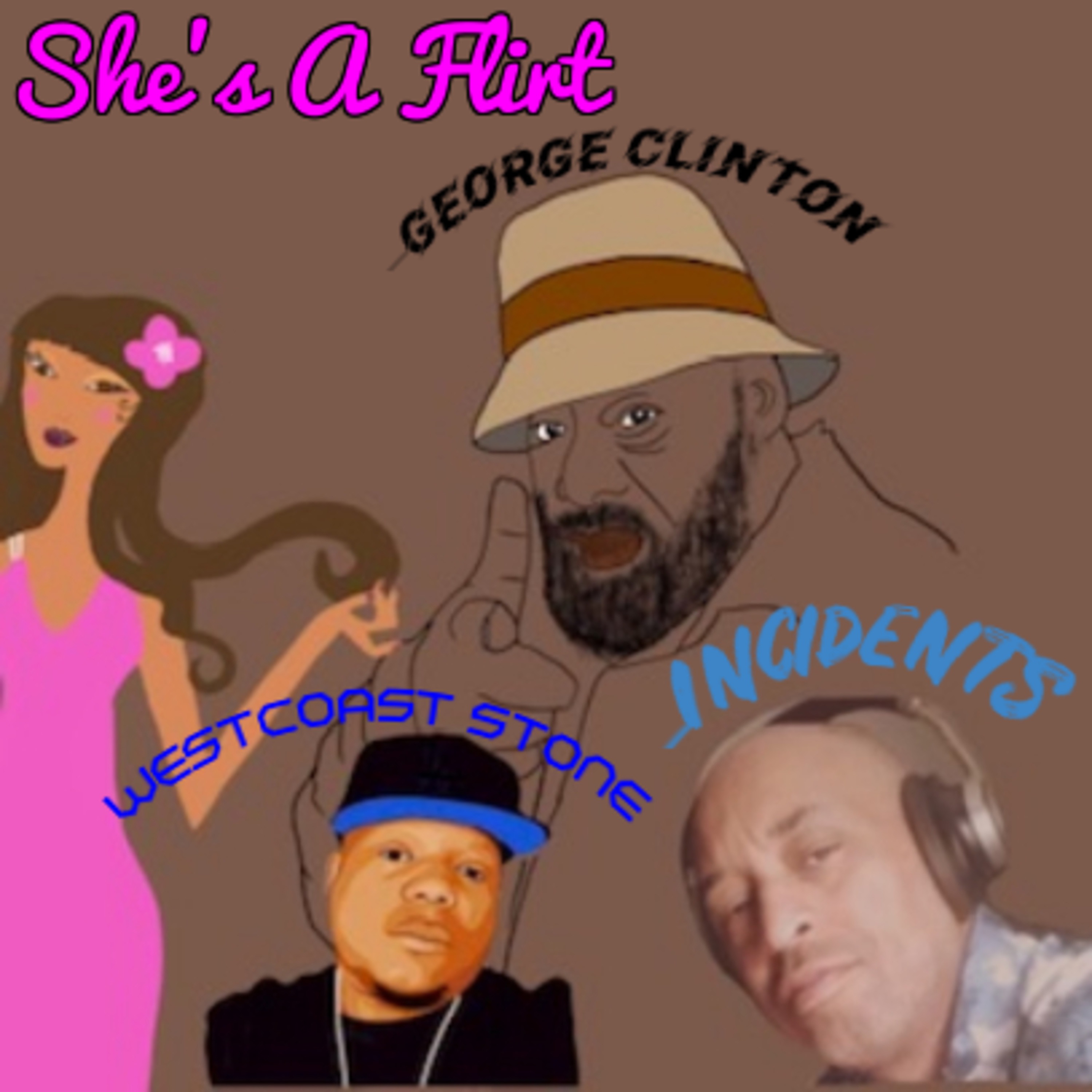 She's a Flirt (feat. Parliament & Funkadelic) - Single album cover