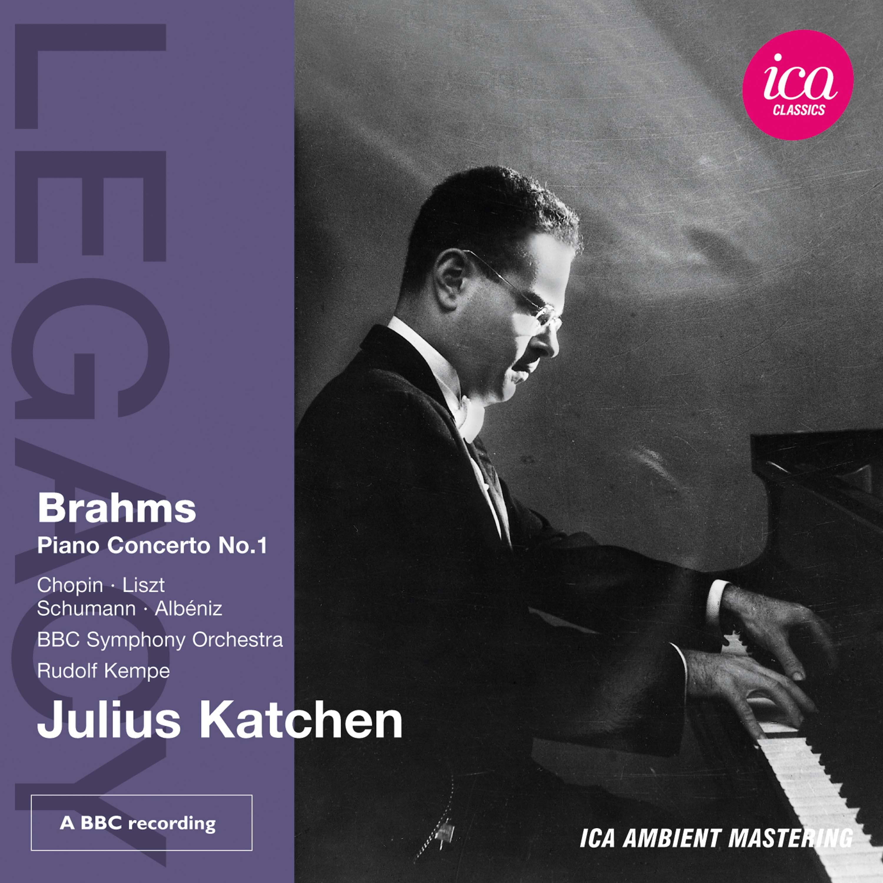 Brahms: Piano Concerto No. 1 album cover