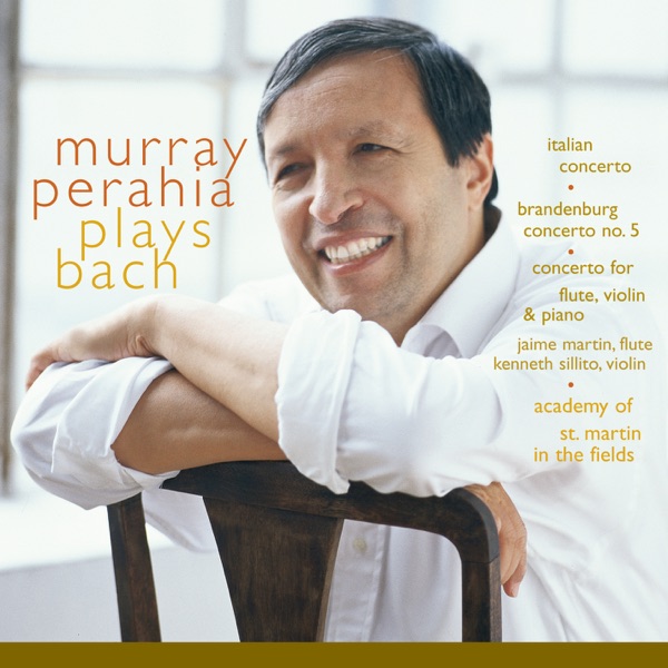 Murray Perahia Plays Bach album cover