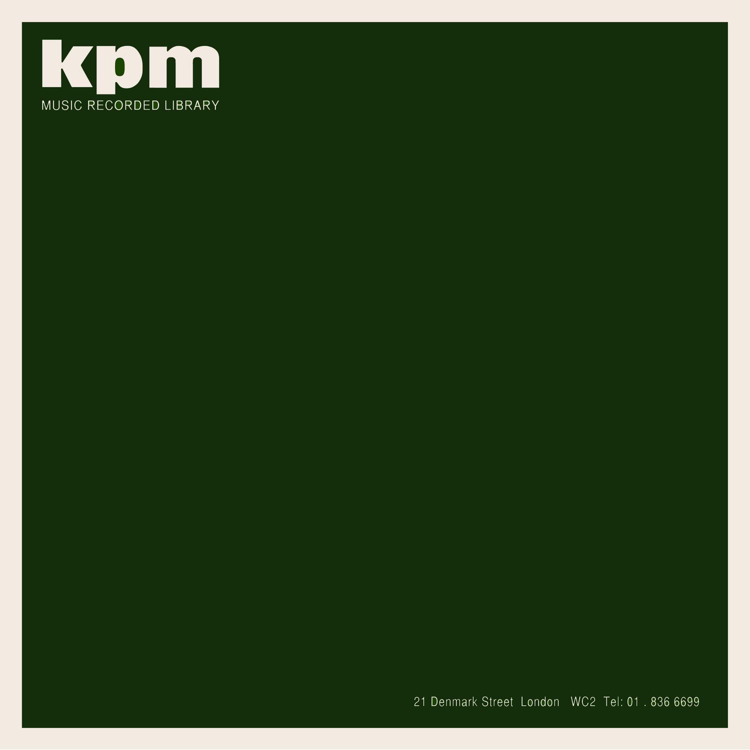 Kpm 1000 Series: Friendly Faces album cover
