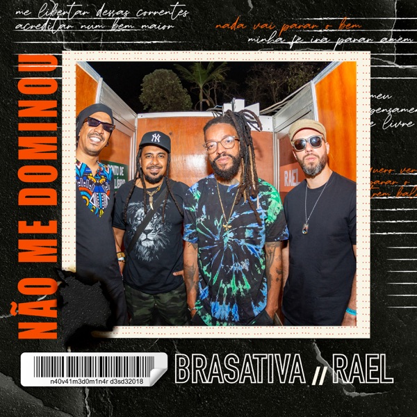 Não Me Dominou (feat. Rael) - Single album cover