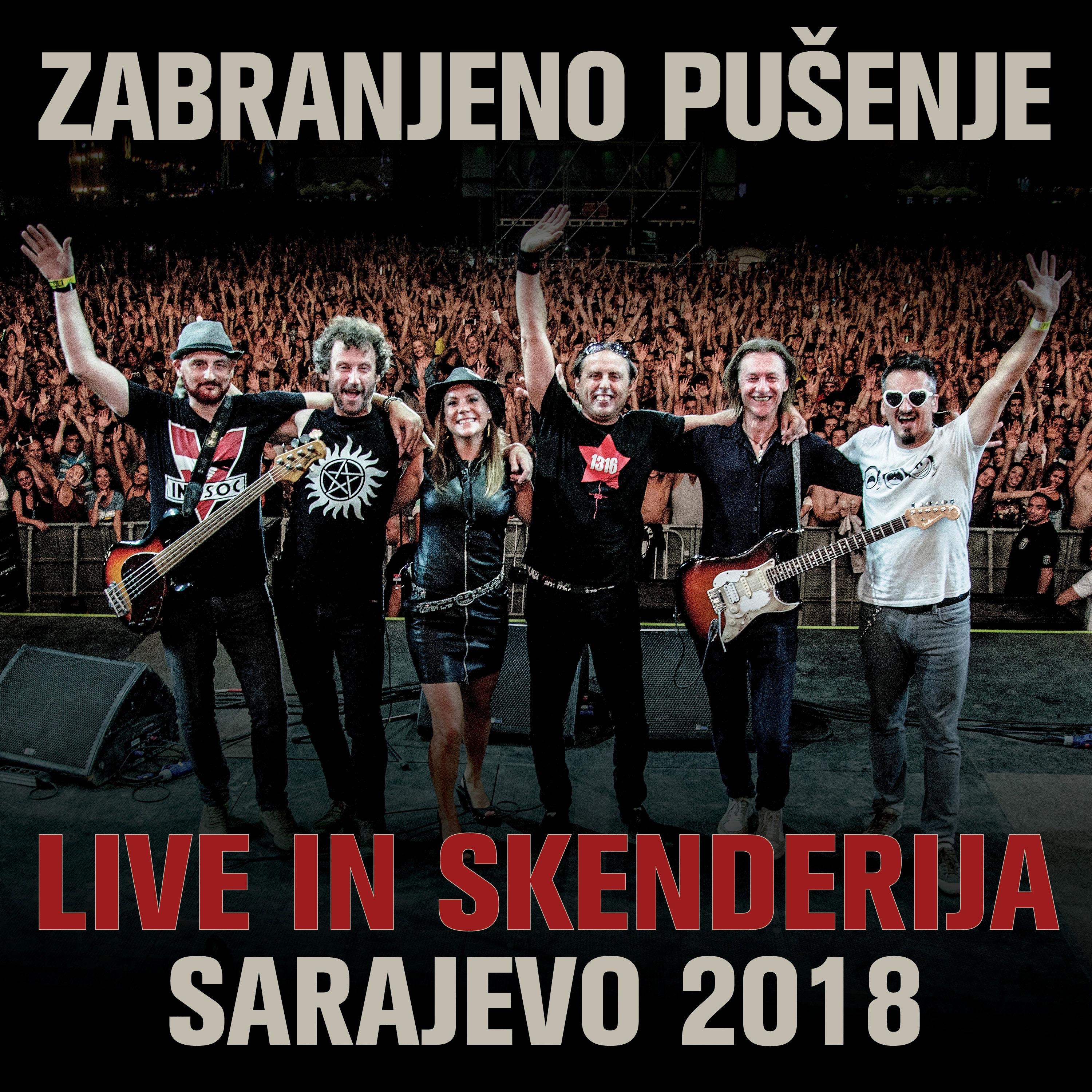 Live in Skenderija Sarajevo 2018 album cover