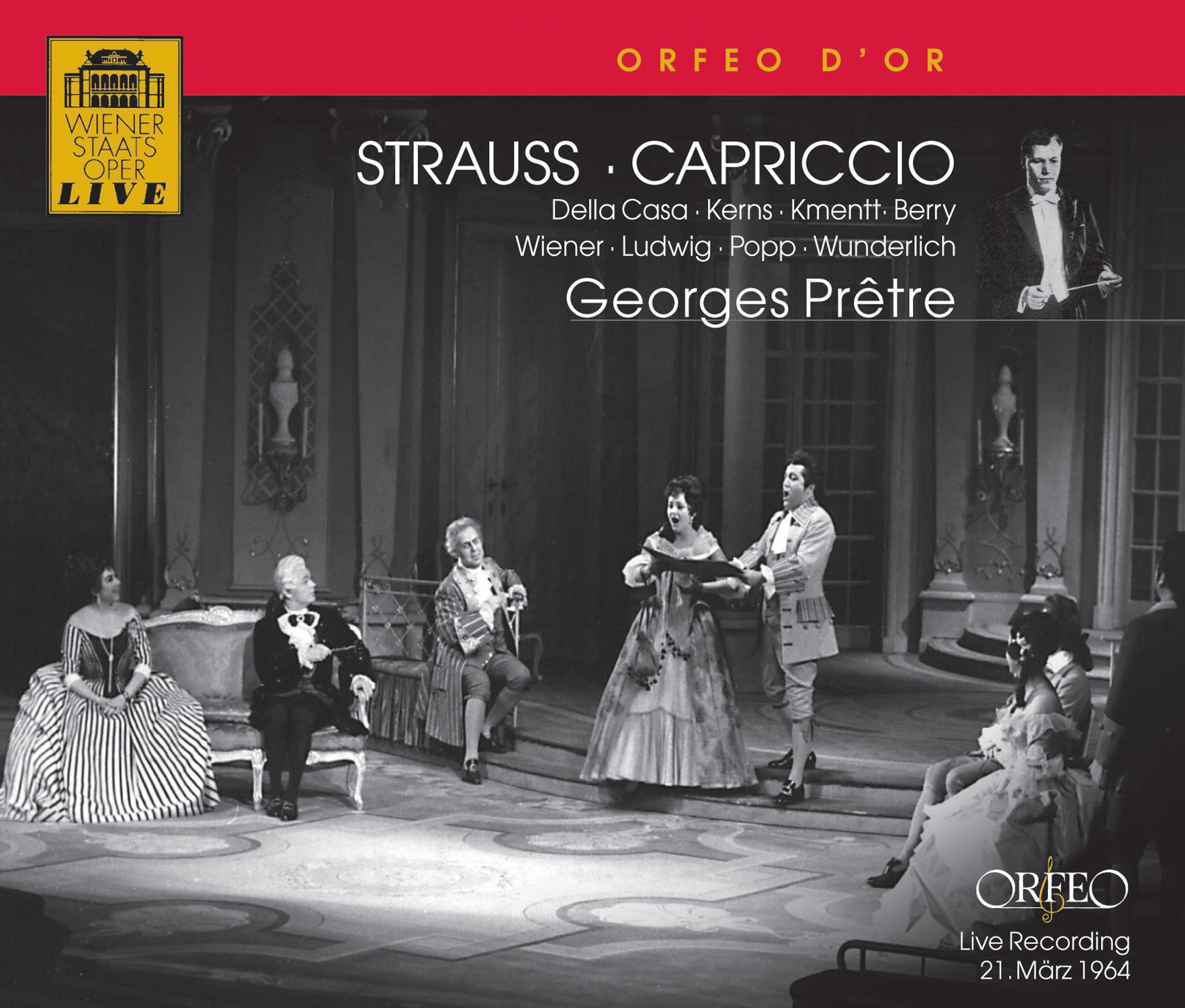 R. Strauss: Capriccio, Op. 85, TrV 279 (Excerpts) [Live] album cover