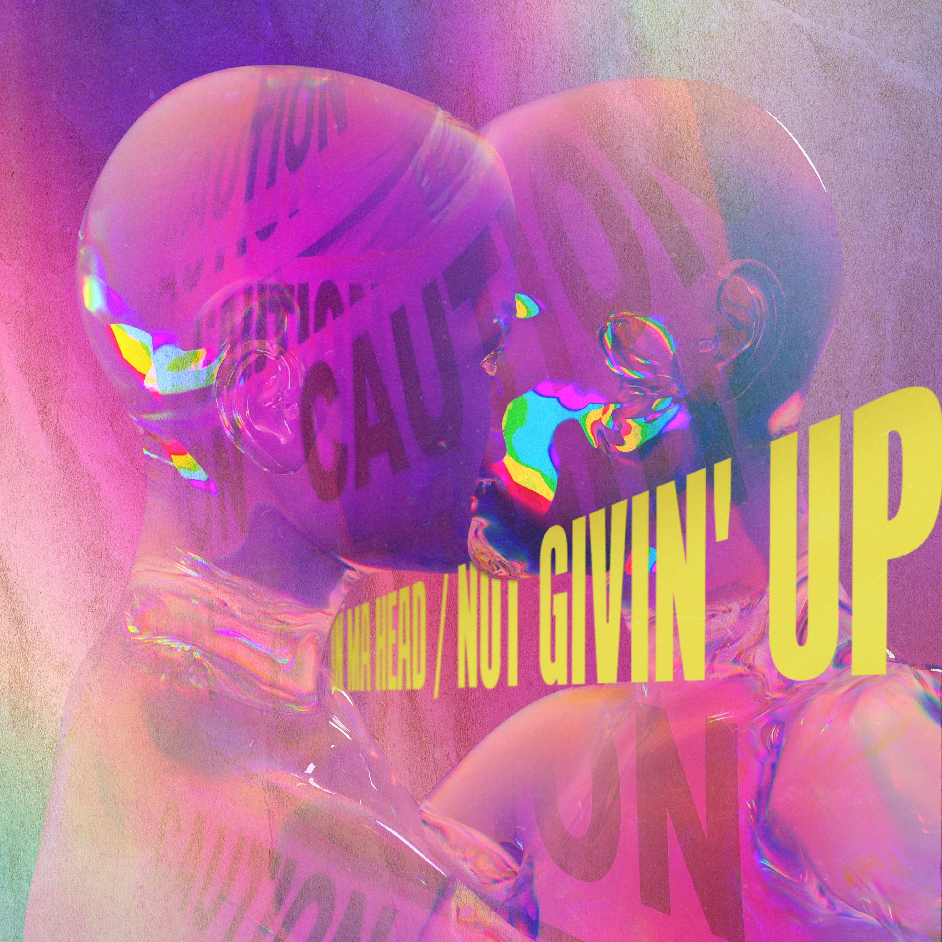 In Ma Head / Not Givin' Up - Single album cover