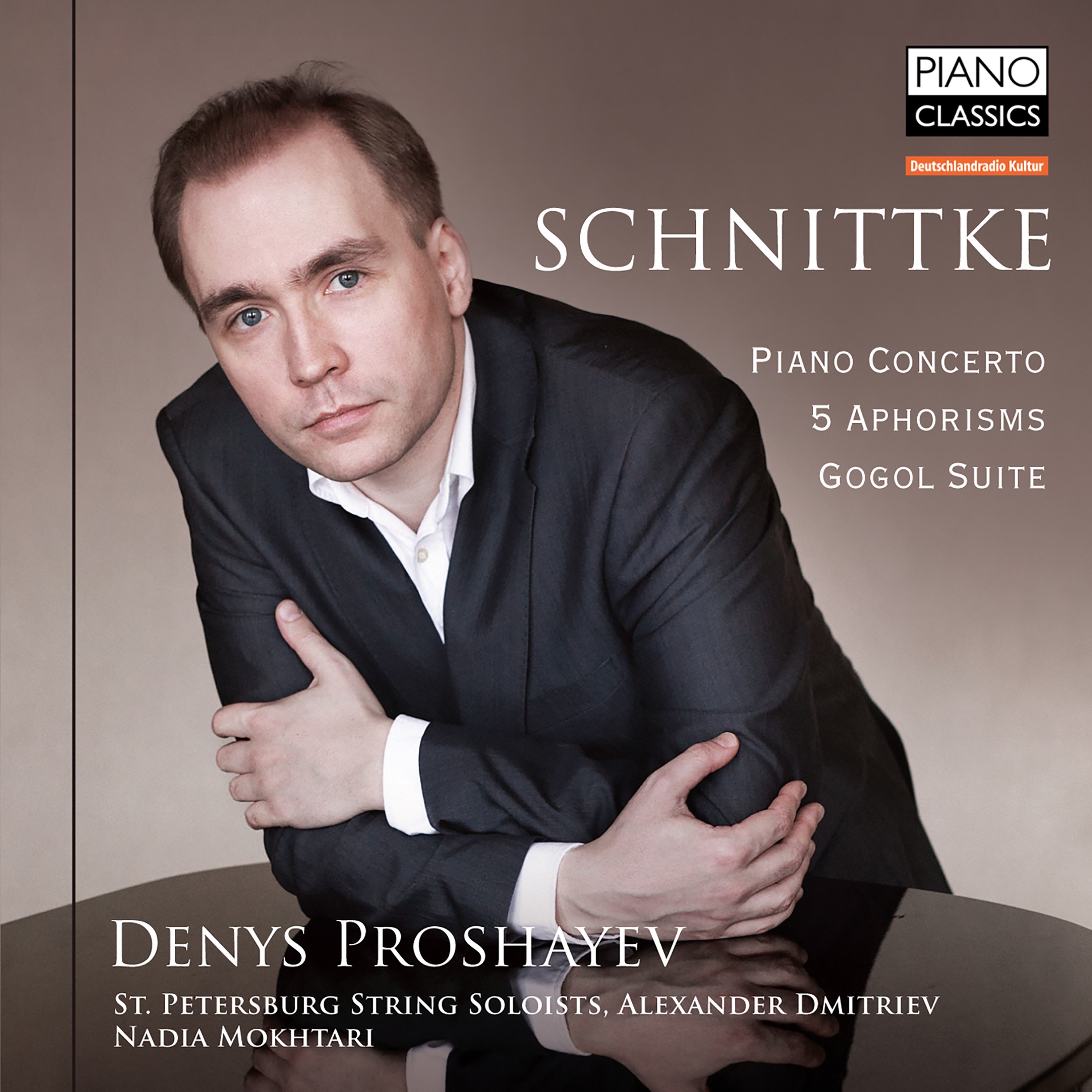 Schnittke: Piano Concerto, 5 Aphorisms & Gogol Suite album cover