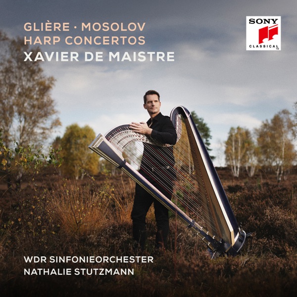 Glière, Mosolov: Harp Concertos album cover