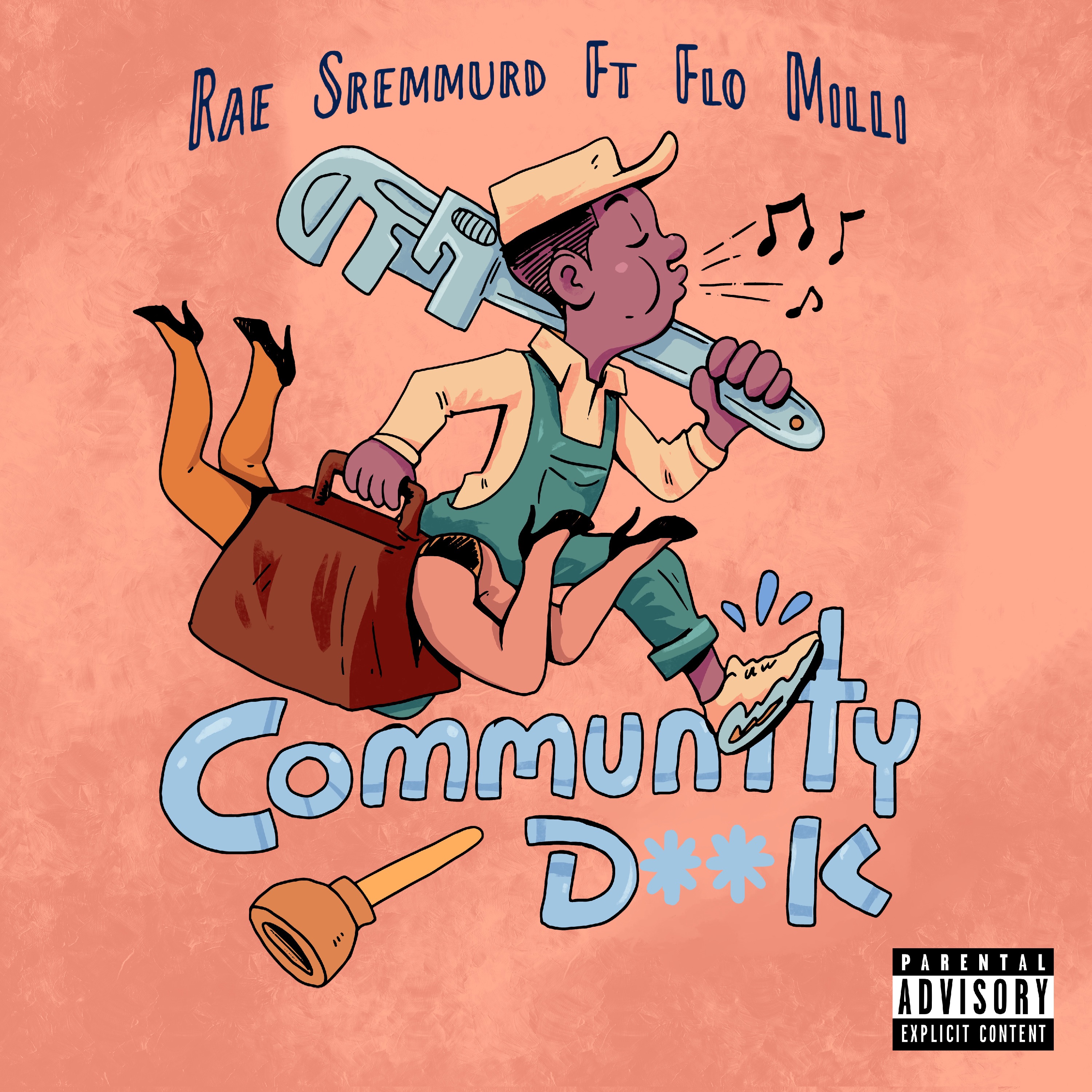 Community D**k (feat. Flo Milli) - Single album cover