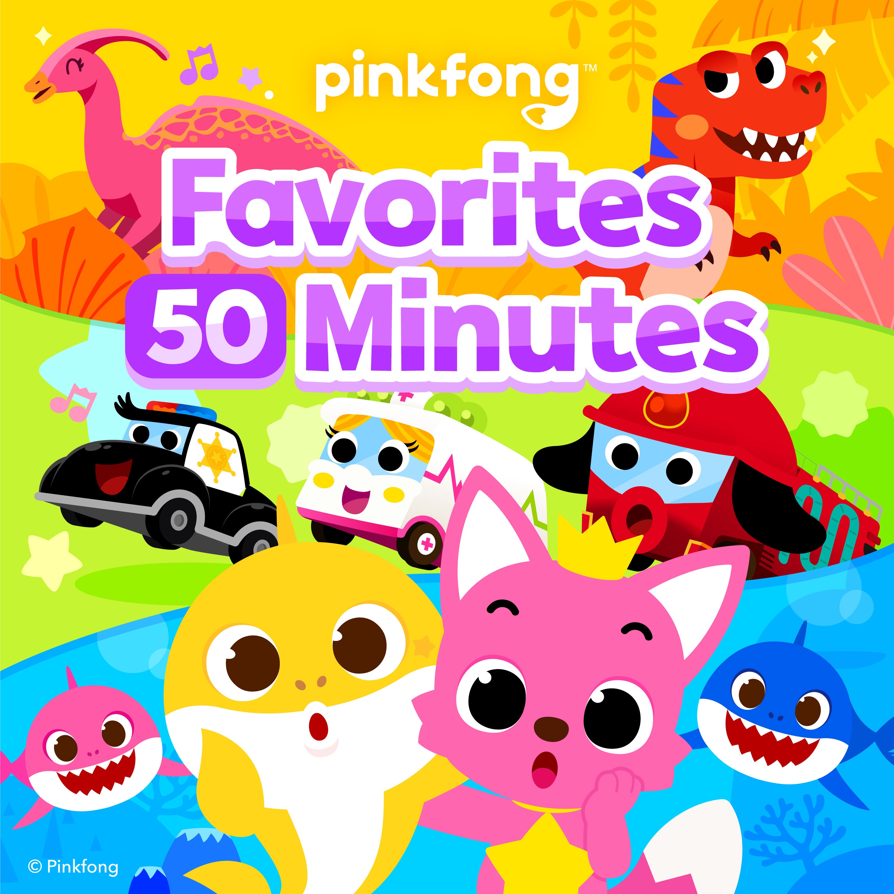 Pinkfong Favorites 50 Minutes album cover