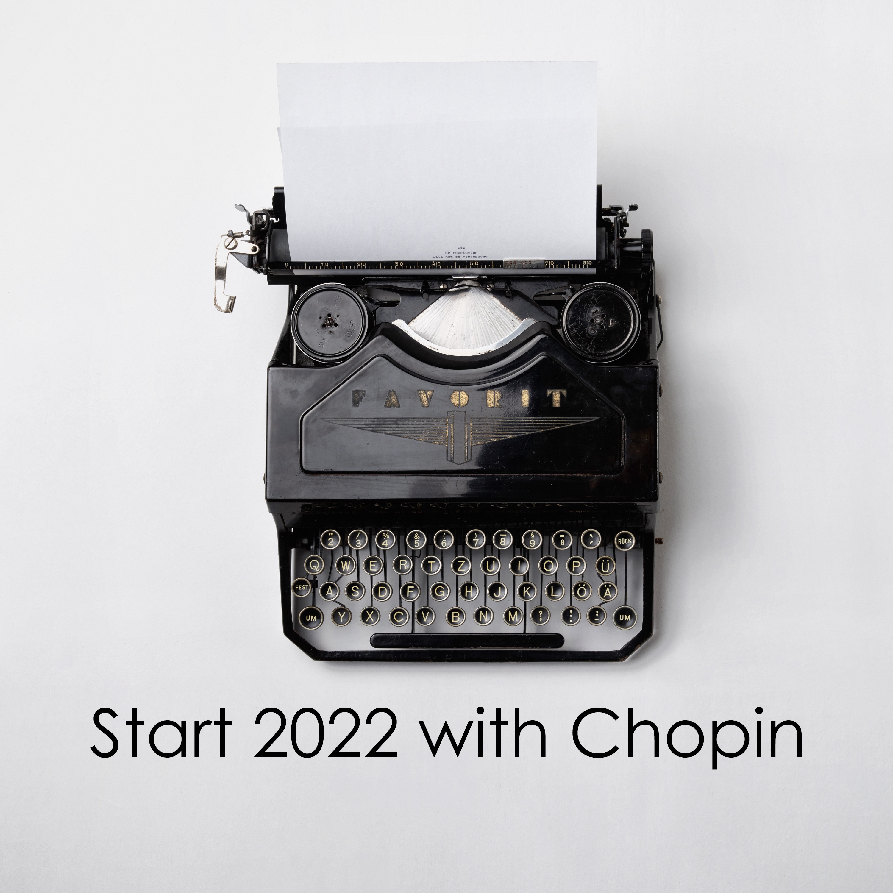 Start 2022 with Chopin album cover