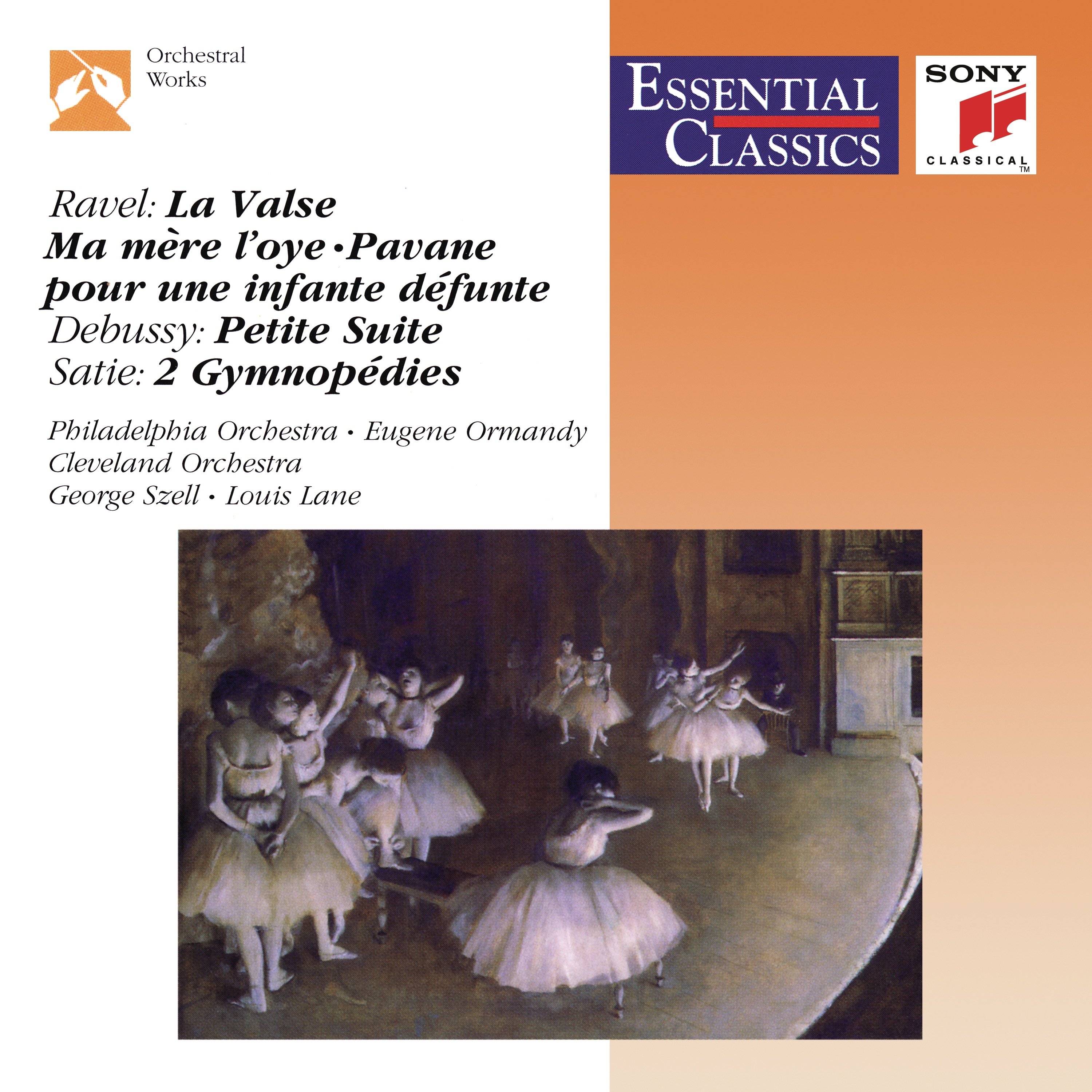 Ravel: La Valse & Ma mère l'oye & Pavane pour une infante défunte - Debussy: Petite Suite - Satie: 2 album cover