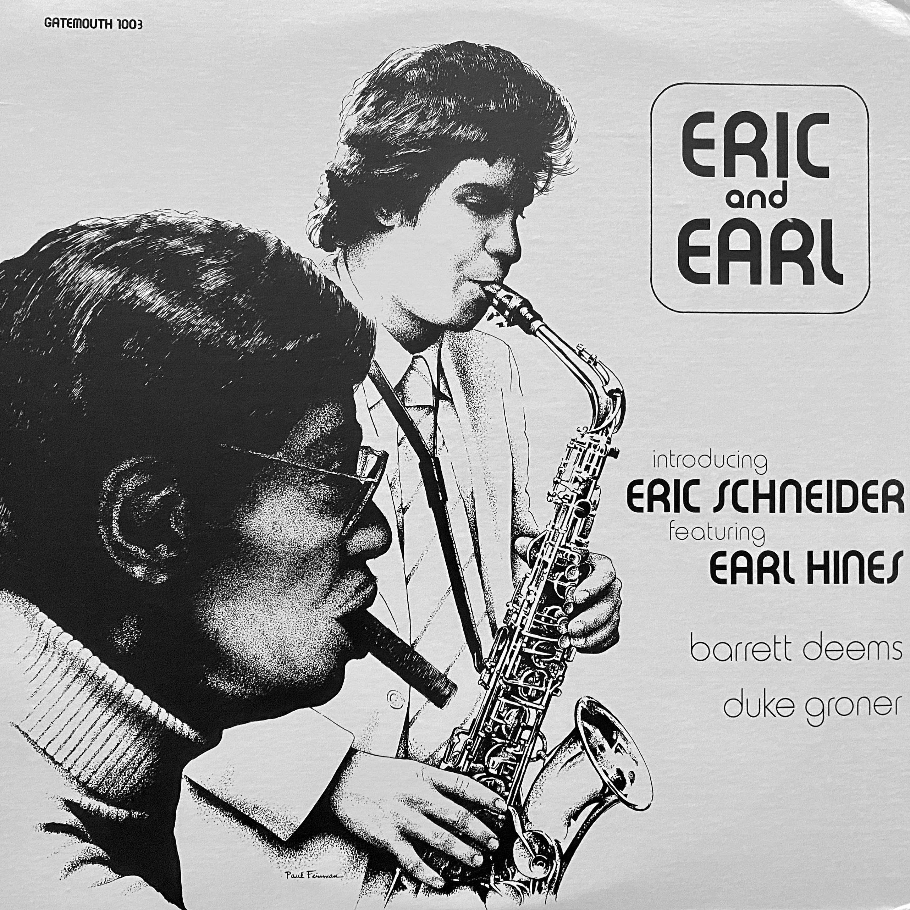 Eric and Earl (feat. Earl "Fatha" Hines, Duke Groner & Barrett Deems) album cover
