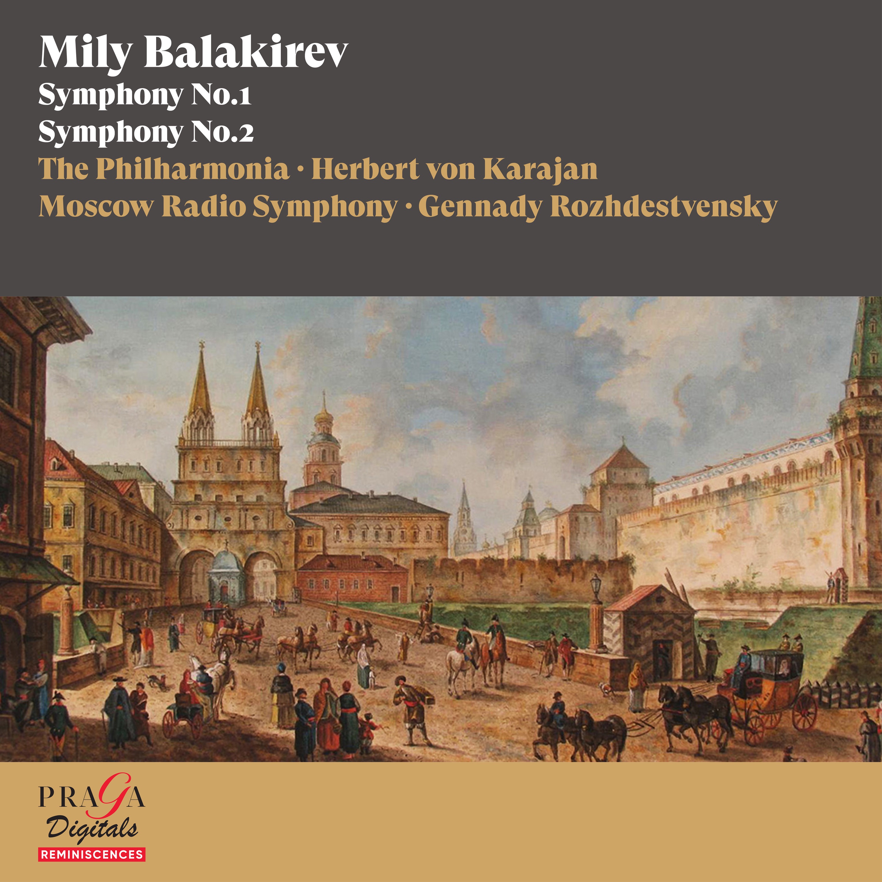Mily Balakirev: Symphonies Nos. 1 & 2 album cover