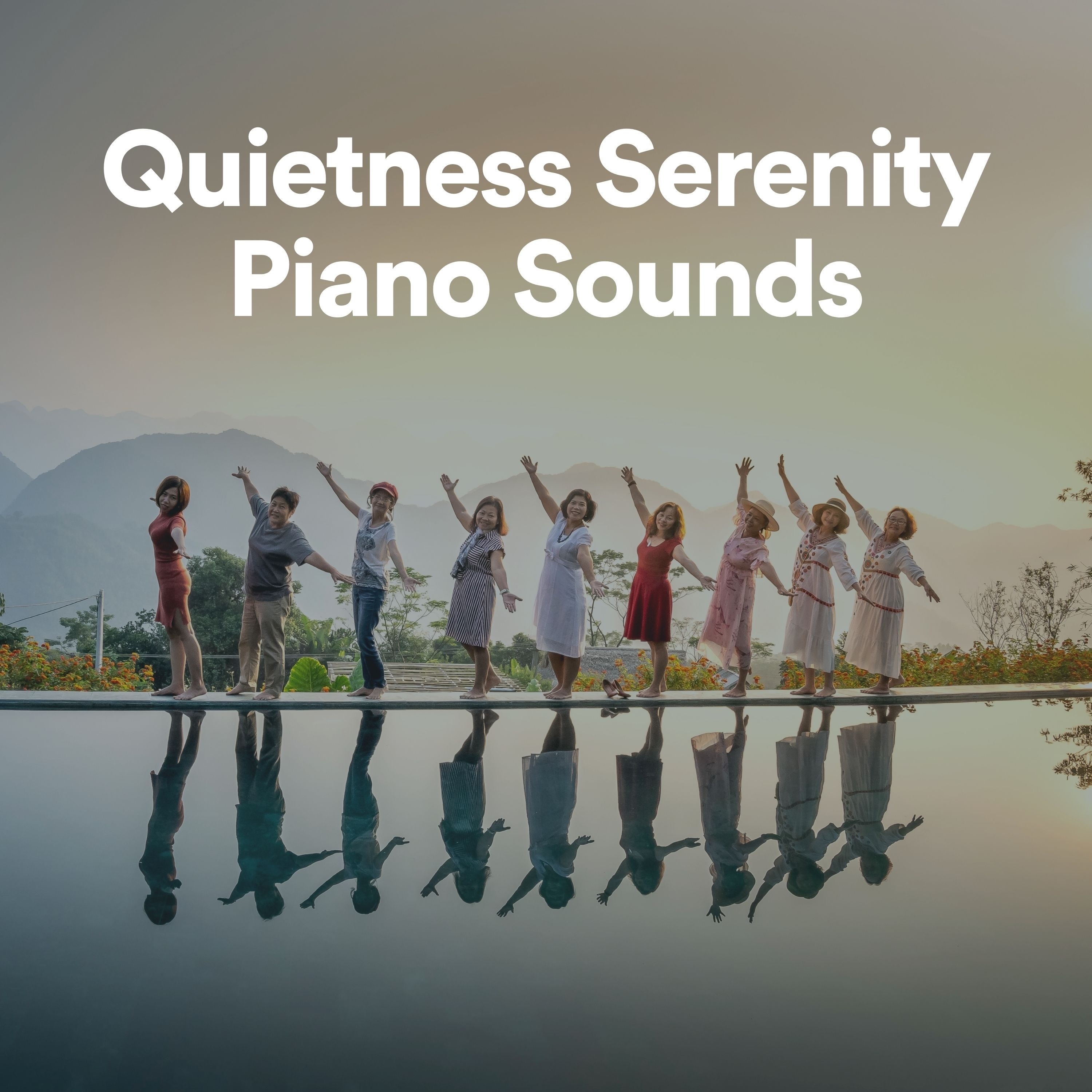 Quietness Serenity Piano Sounds album cover