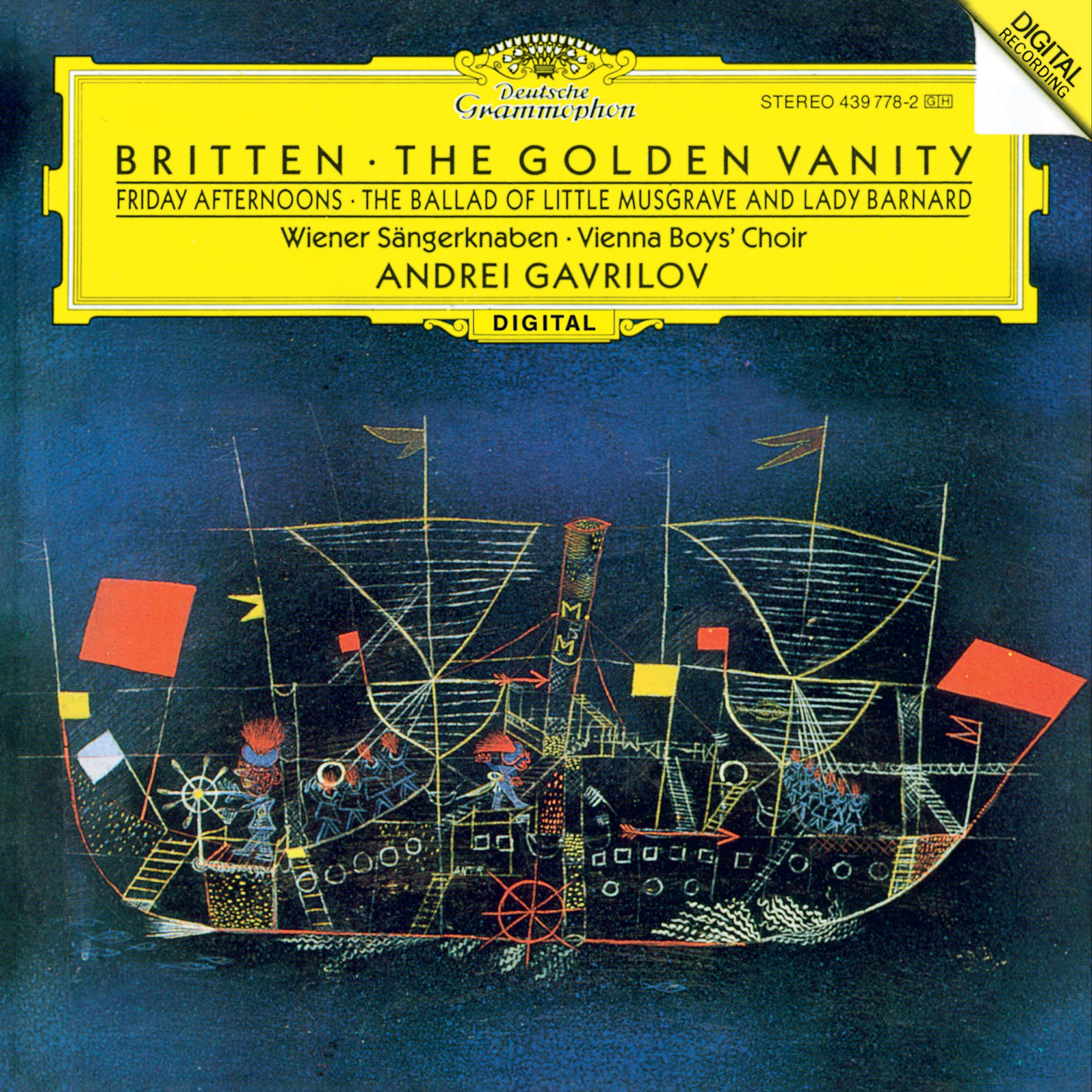 Britten: Friday Afternoons; Holiday Diary; The Ballad of Little Musgrave and Lady Barnard; The Golde album cover