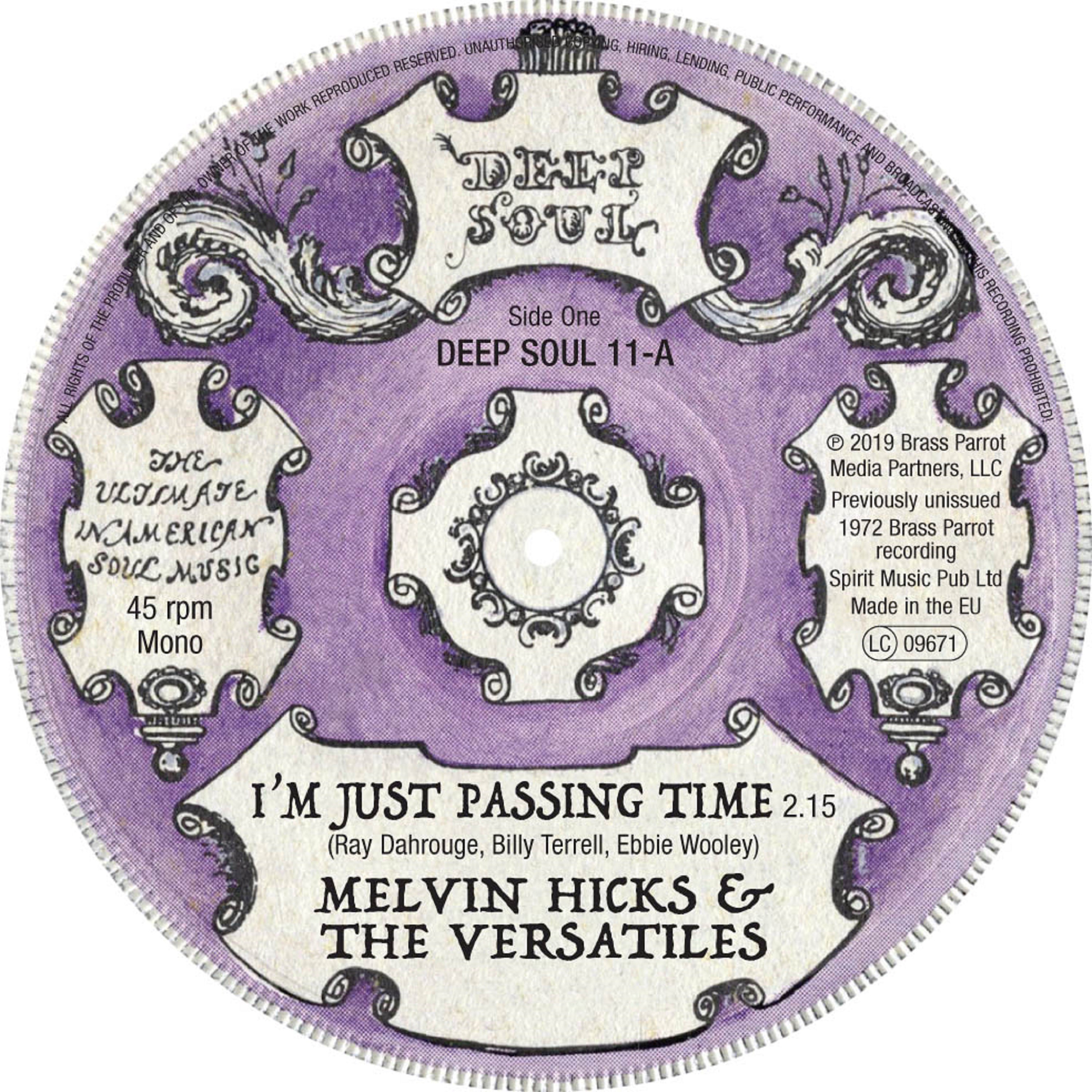 I'm Just Passing Time / Now Girl - Single album cover