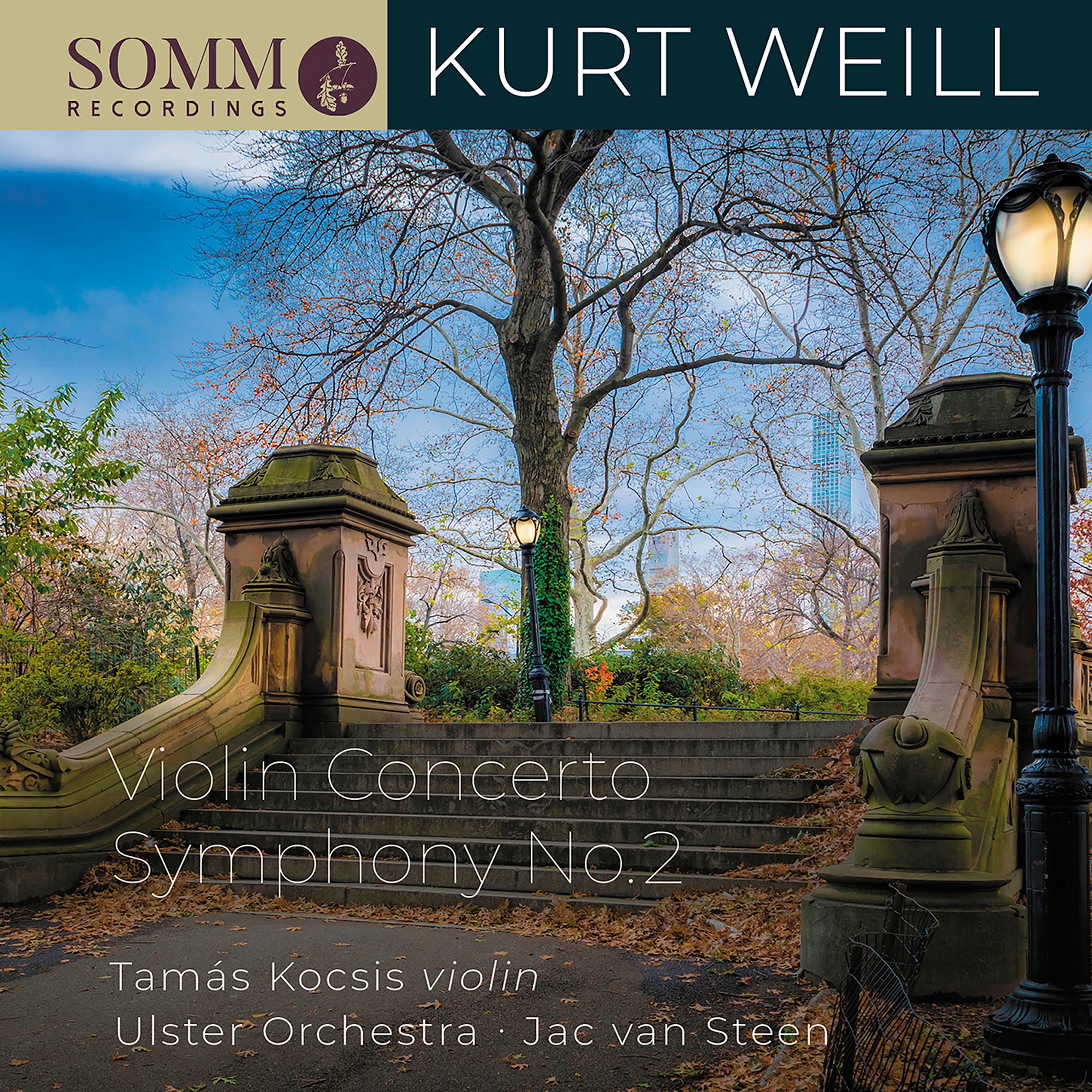 Kurt Weill: Symphony No. 2 & Violin Concerto, Op. 12 album cover