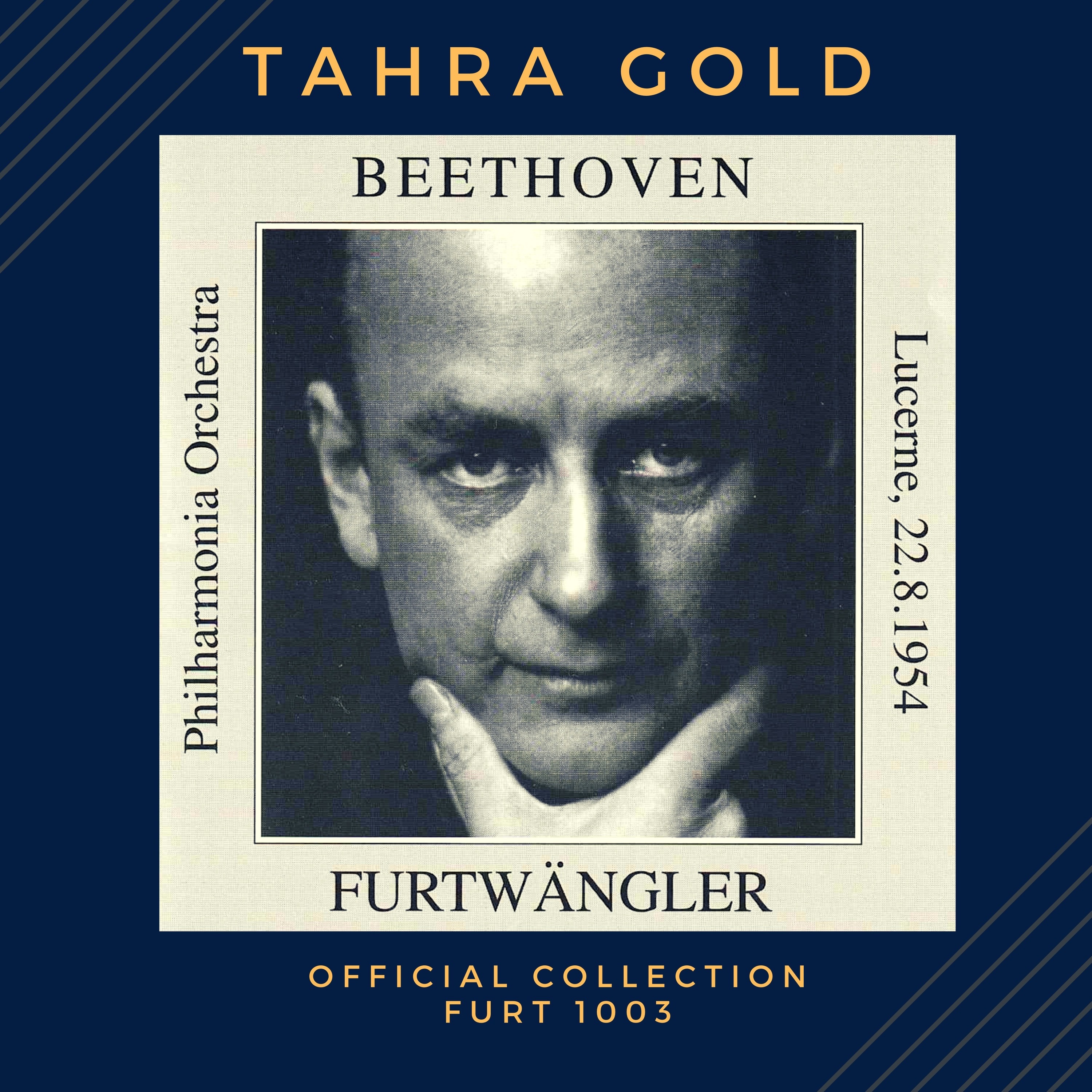 Furtwängler conducts Beethoven: Symphony No.9 / 1954 album cover