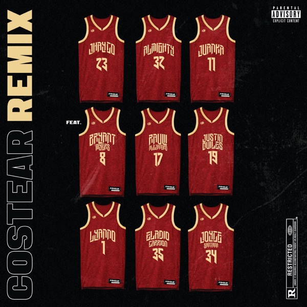 Costear (Equipo Rojo Remix) [feat. Bryant Myers, Rauw Alejandro, Justin Quiles, Lyanno, Eladio Carri album cover