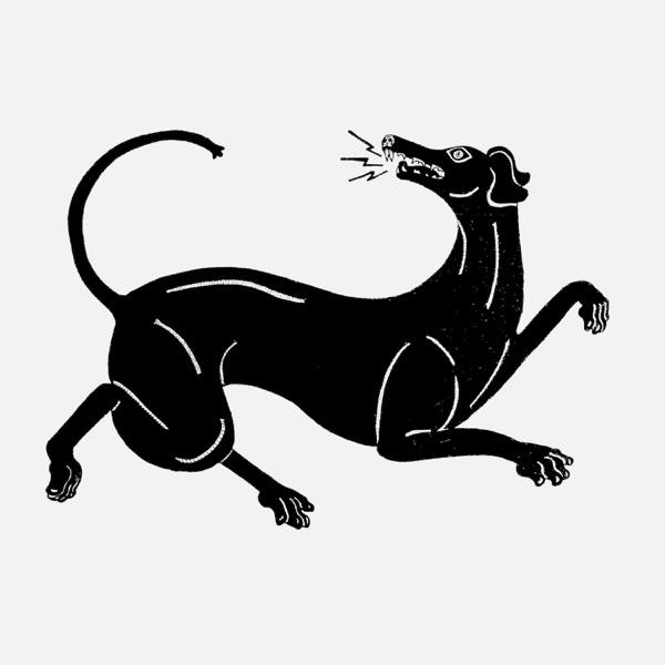 BLACK DOG / WHITE HORSE - Single album cover