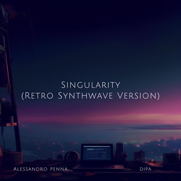 Singularity (Retro Synthwave Version) - Single album cover
