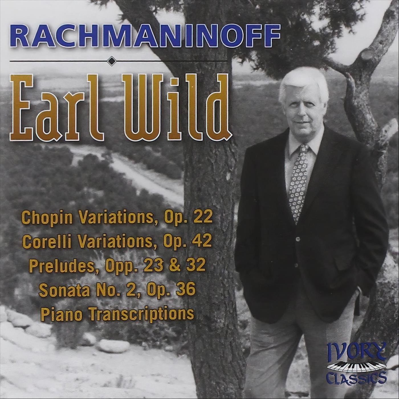 Earl Wild Plays Rachmaninov album cover