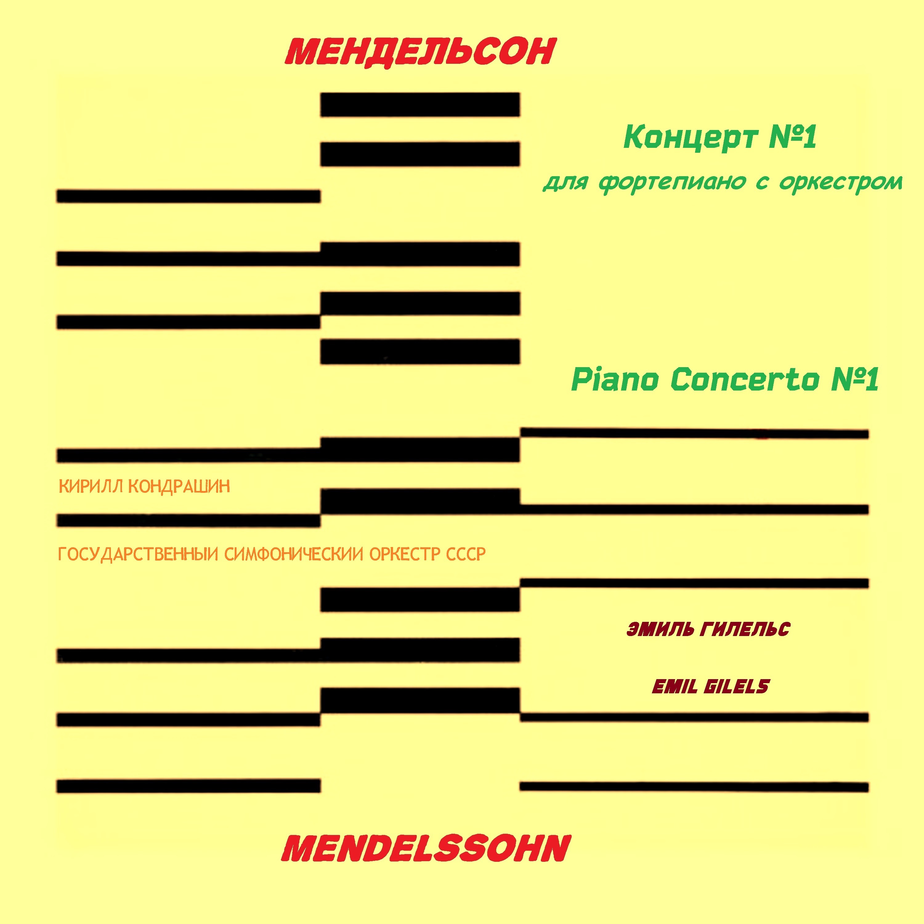 Мендельсон. Концерт №1 для фортепиано с оркестром (1953 Remastered) - Single album cover