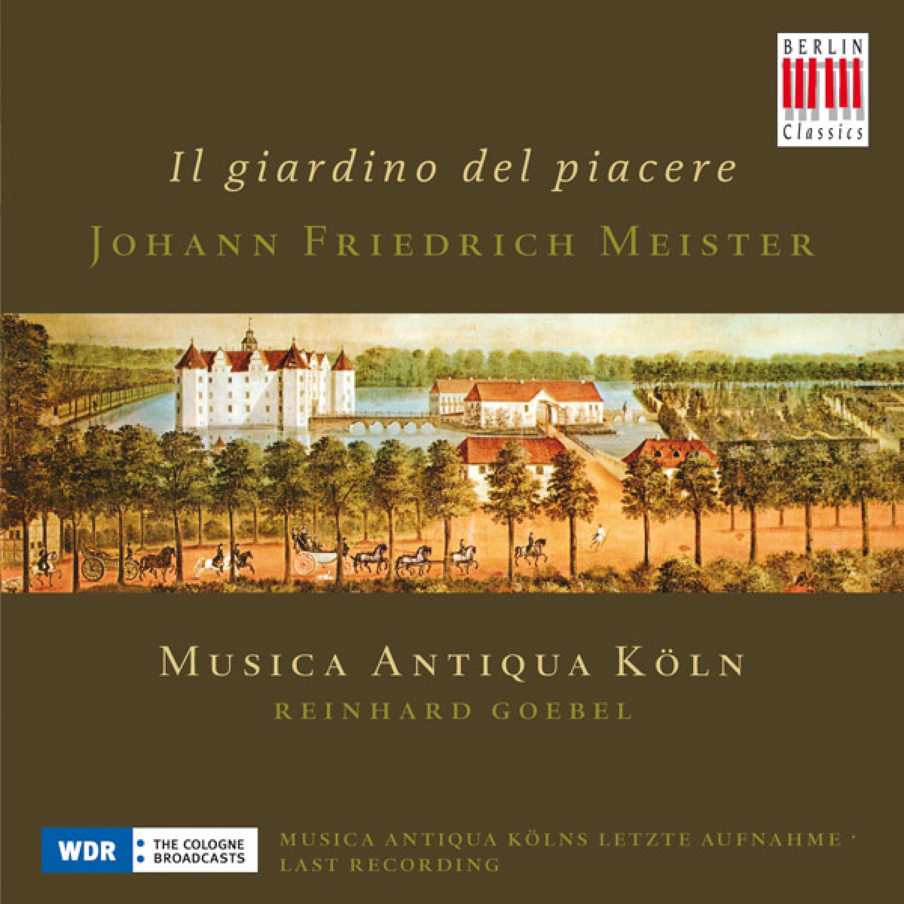 Meister: Sonatas nos. 2, 4, 5, 6, 10 & 11 (Il giardino del Piacere) album cover