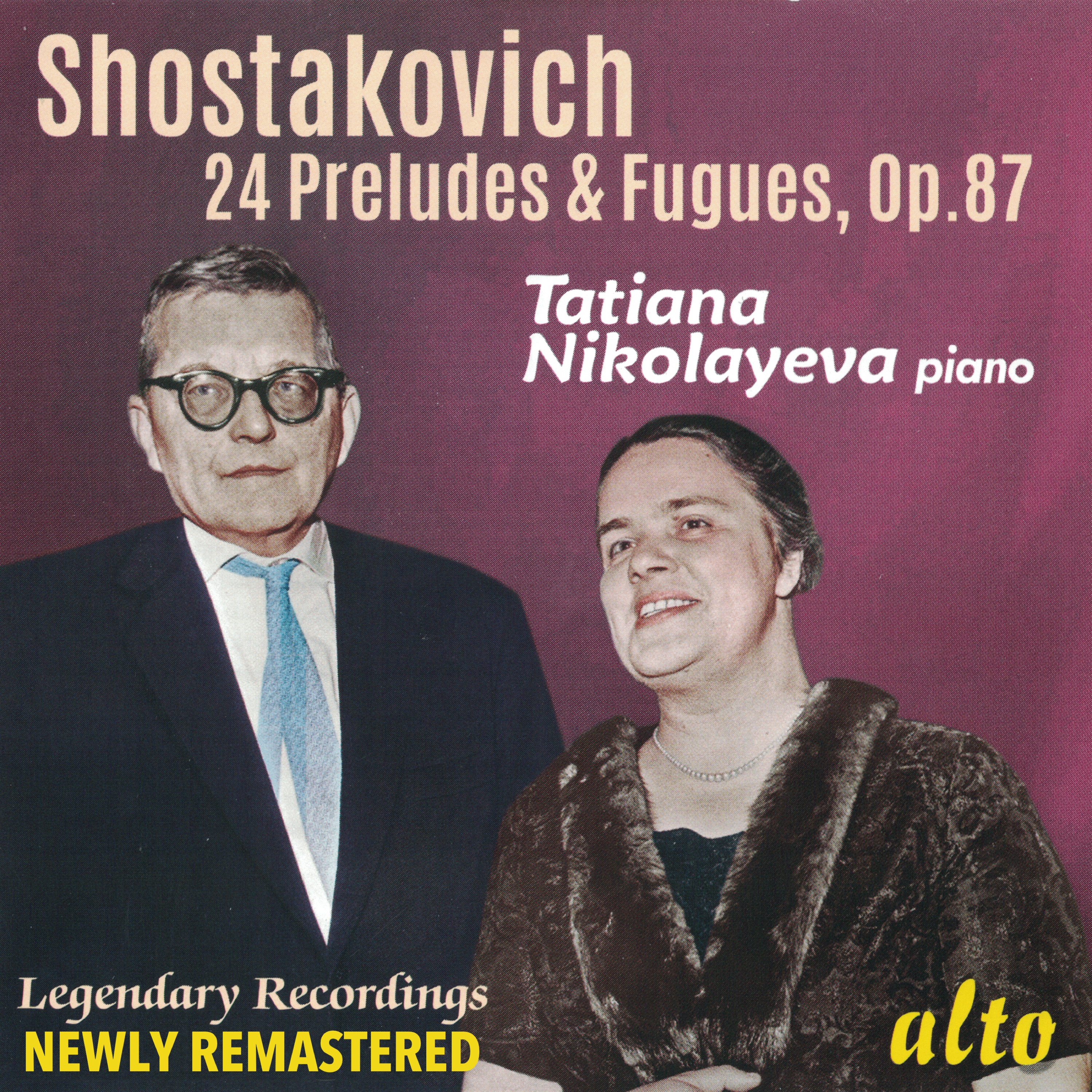 Shostakovich: 24 Preludes and Fugues - Nikolayeva album cover