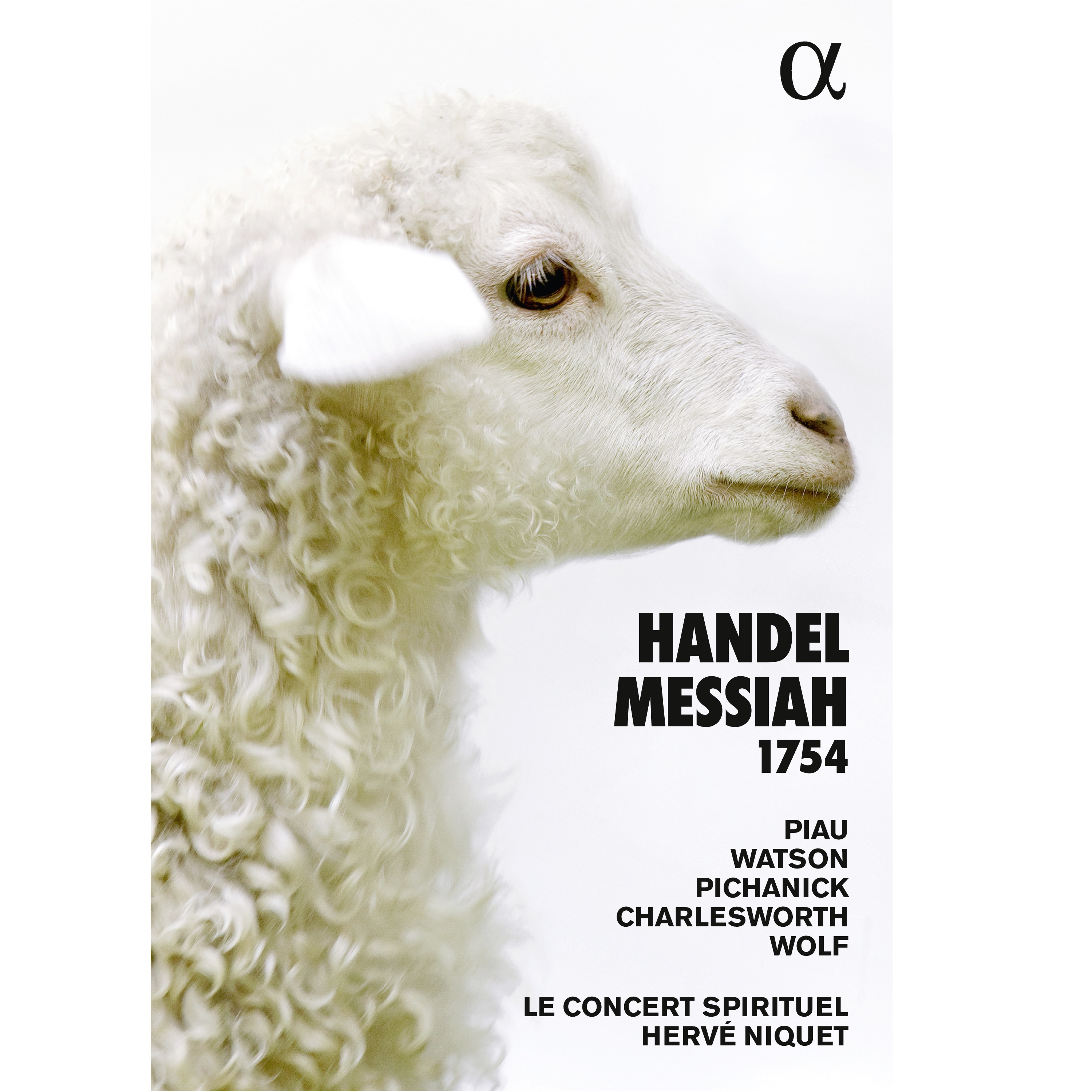 Handel: Messiah 1754 album cover